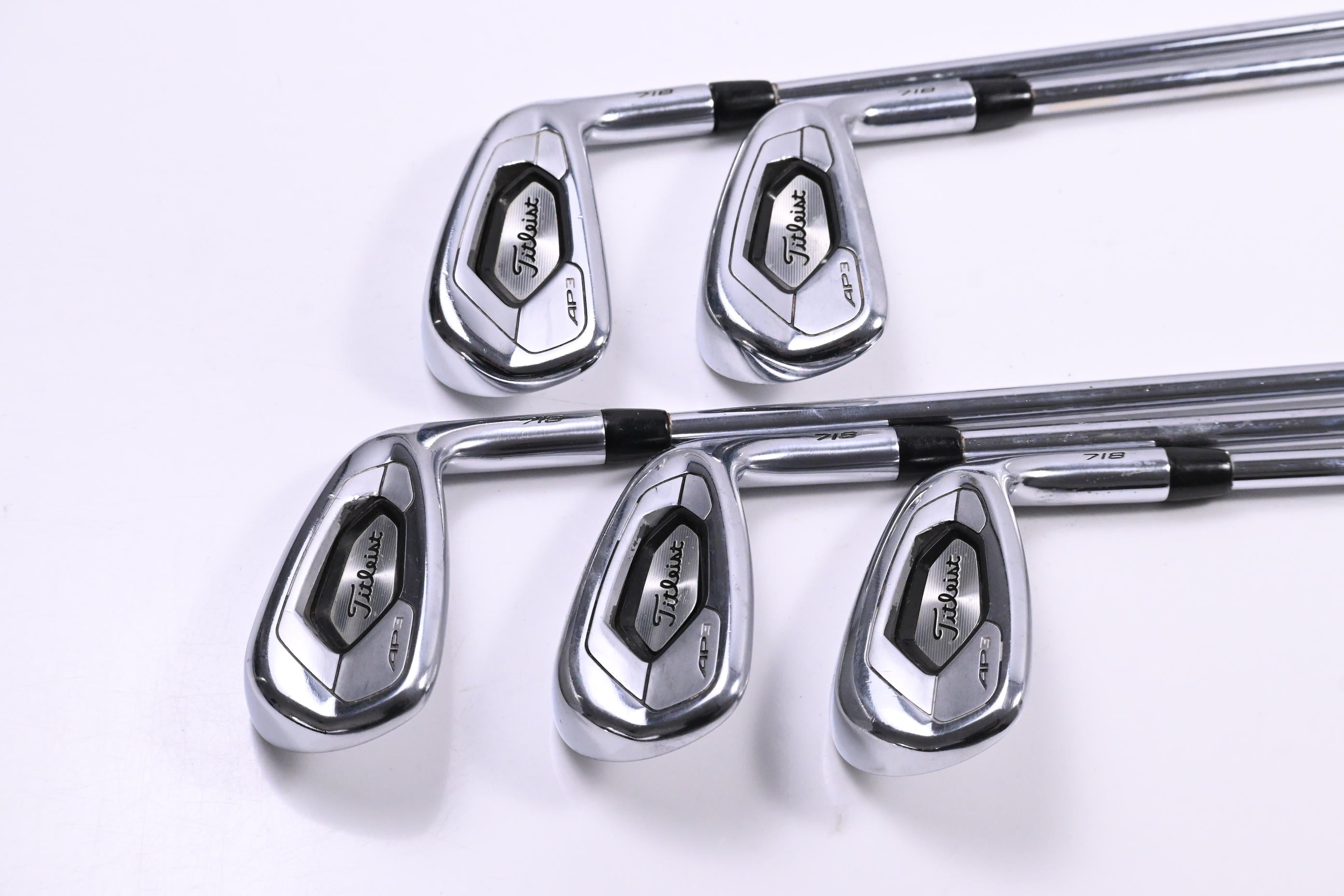 Titleist 718 AP3 Irons / 6-PW / Regular Flex True Temper AMT Black R300 Shafts