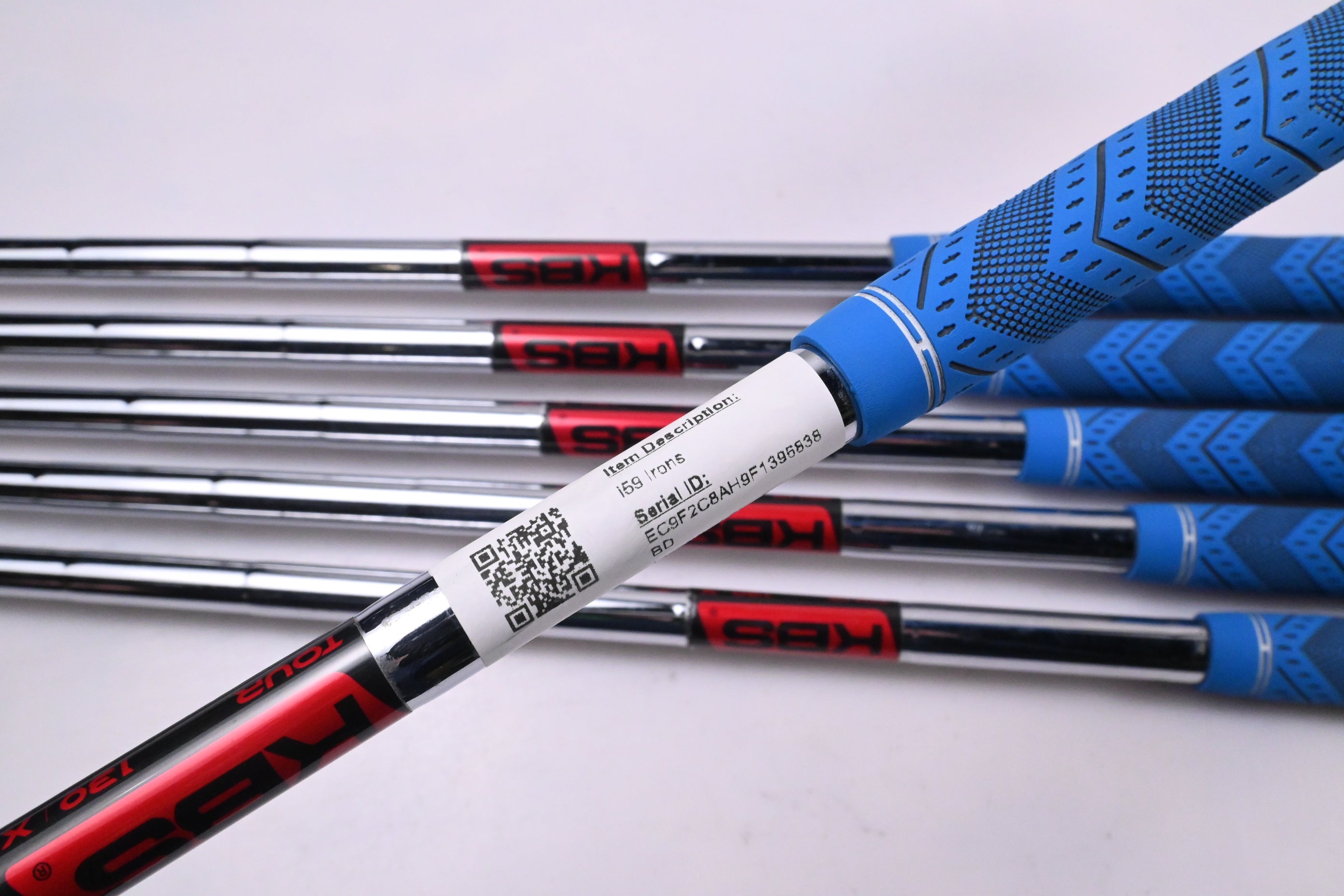 Ping i59 Irons / 4-9i / Blue Dot / X-Flex KBS Tour 130 Shafts