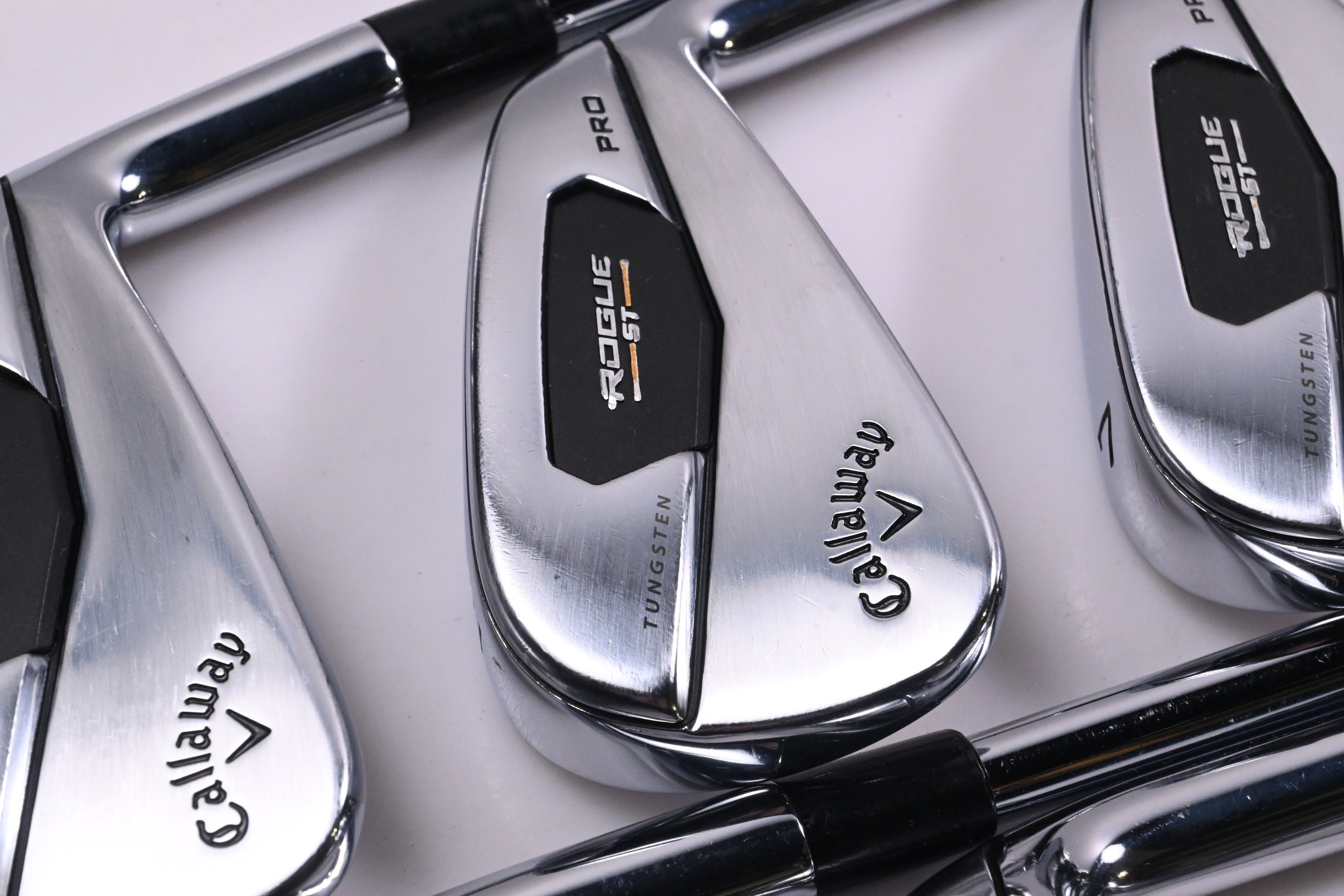 Callaway Rogue ST Pro Irons / 5-PW / Stiff Flex Dynamic Gold S300 Shafts