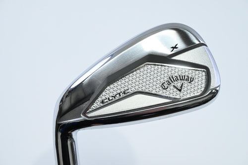Left Hand Callaway Elyte X #8 Iron / Senior Flex Denali Charcoal 55 Shaft
