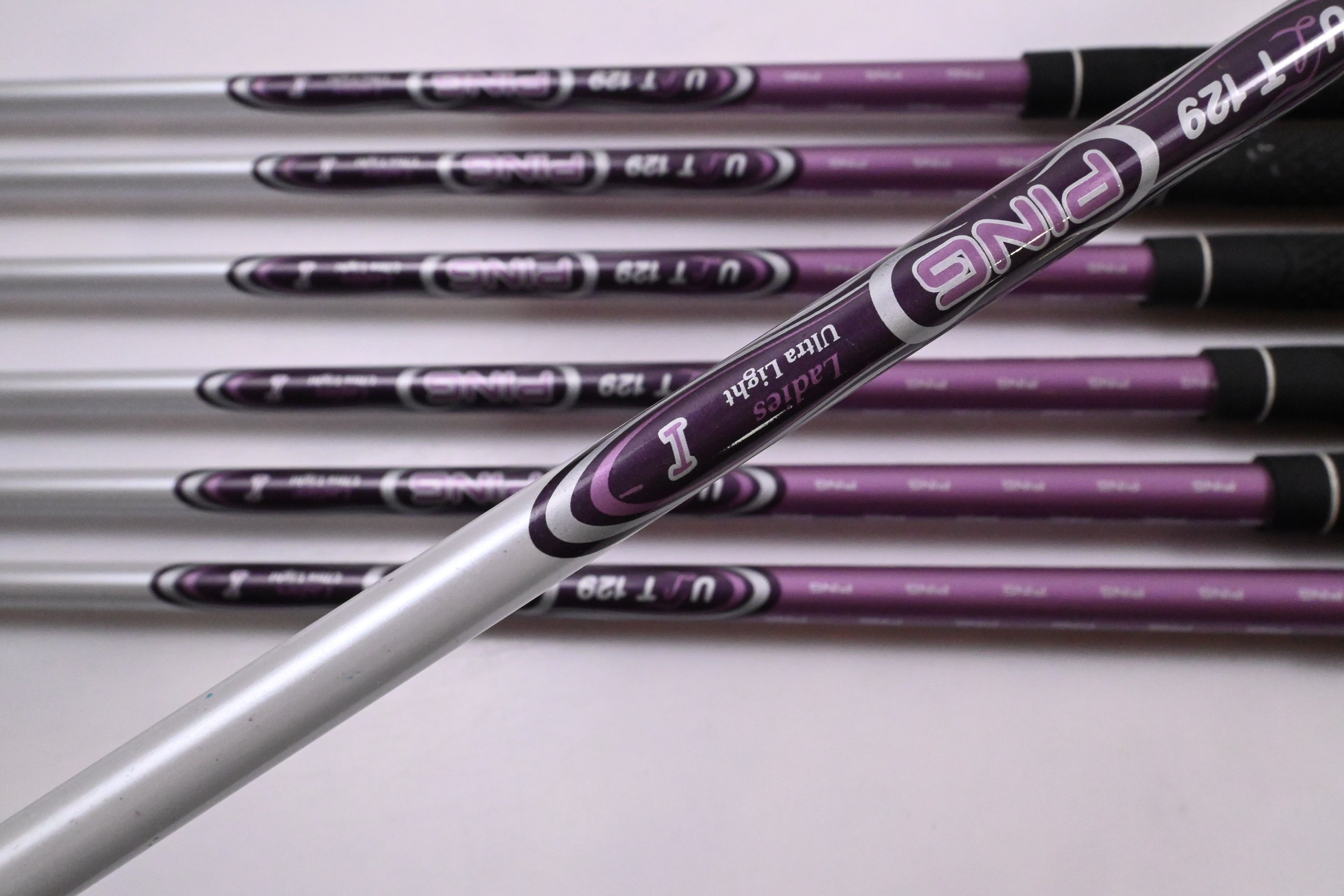 Ladies Ping Rhapsody Irons / 5-PW+SW / Red Dot / Ladies Flex Ping ULT 129