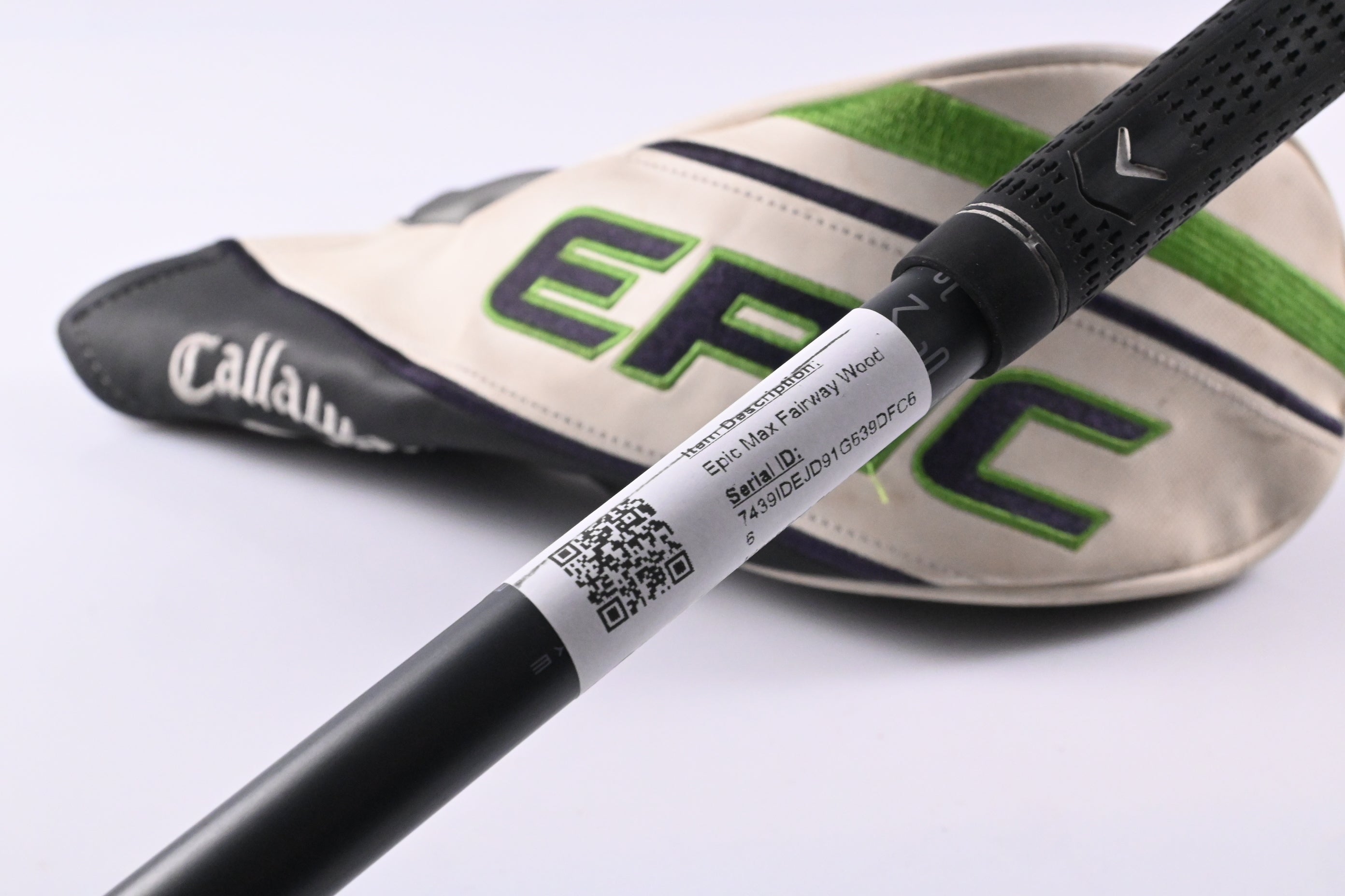 Callaway Epic Max #3 Wood / 15 Degree / Stiff Flex HZRDUS iM10 Smoke 60 Shaft