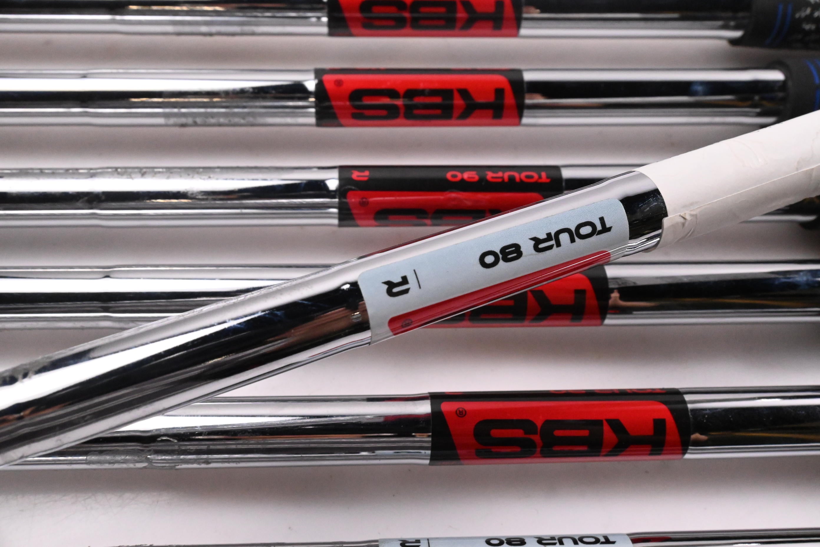 Cobra King Radspeed One Length Irons / 5-PW+GW / Regular Flex KBS Tour 90 Shafts