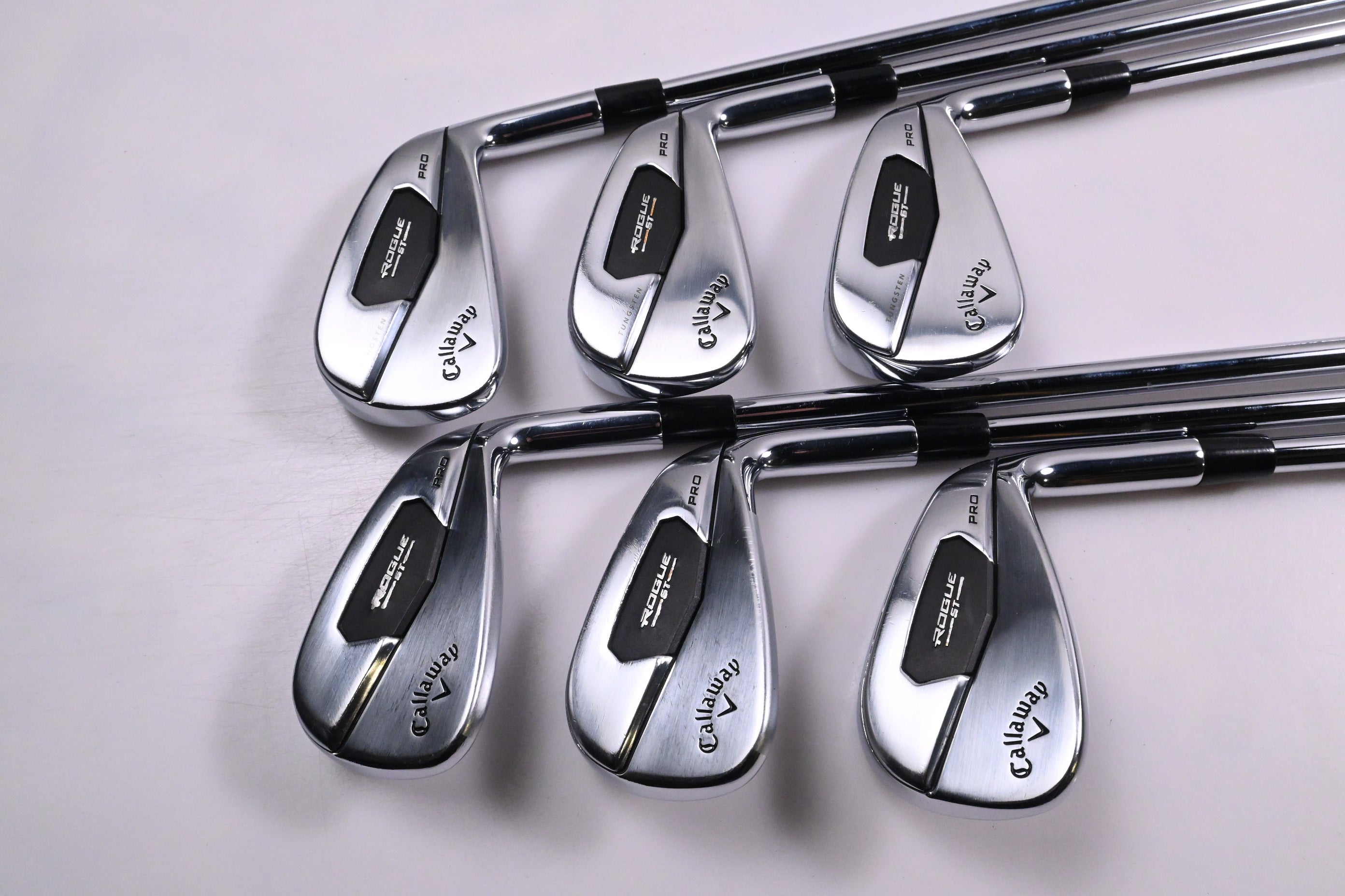 Callaway Rogue ST Pro Irons / 5-PW / Stiff Flex Dynamic Gold S300 Shafts
