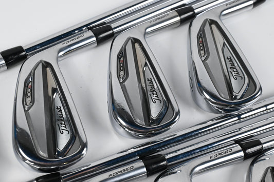 Titleist T100 S 2019 Irons / 3-PW / Stiff Flex KBS Tour-V 110 Steel Shafts