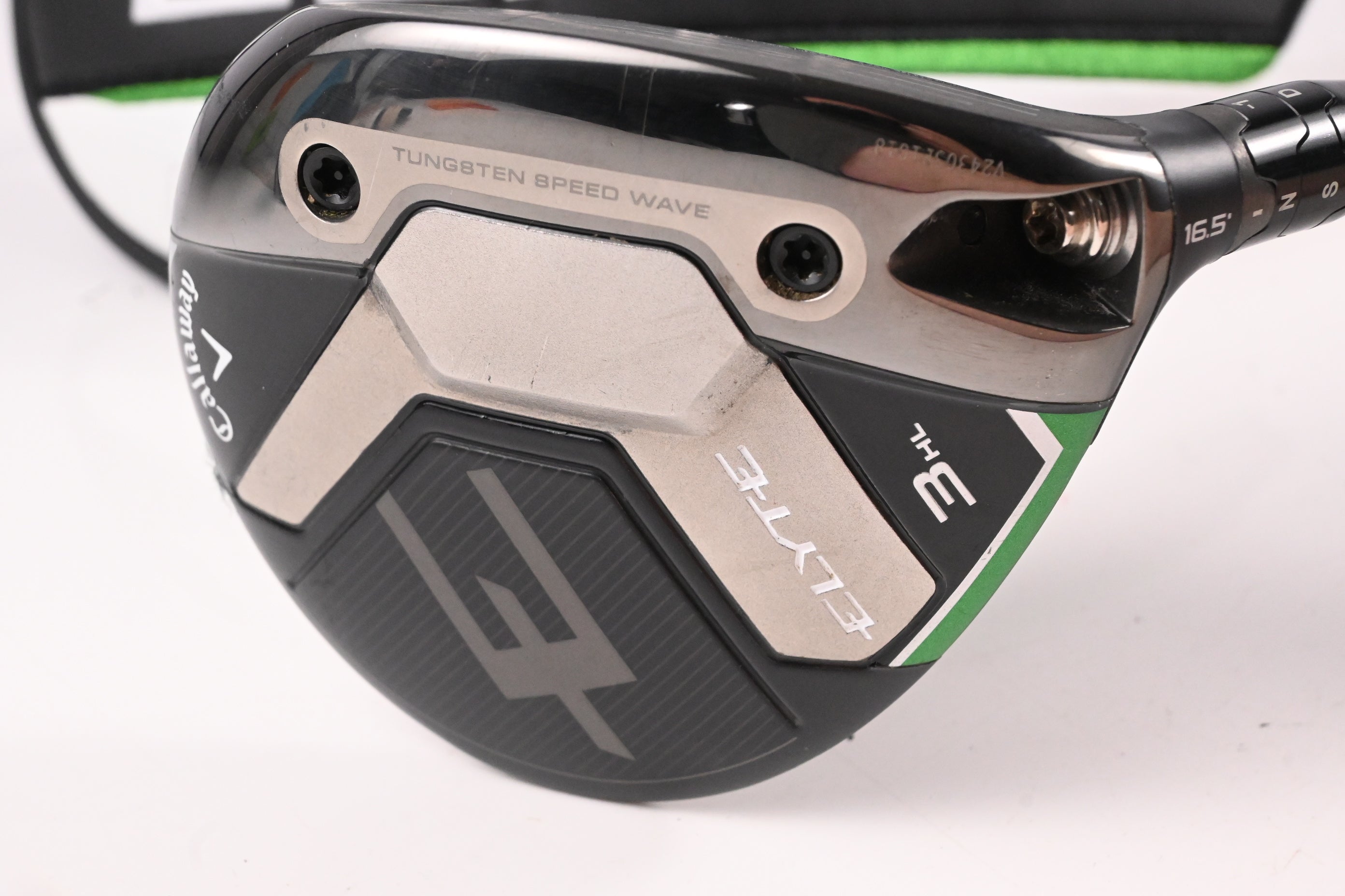 Callaway Elyte #3HL Wood / 16.5 Degree / Stiff Flex Denali Charcoal 60 Shaft