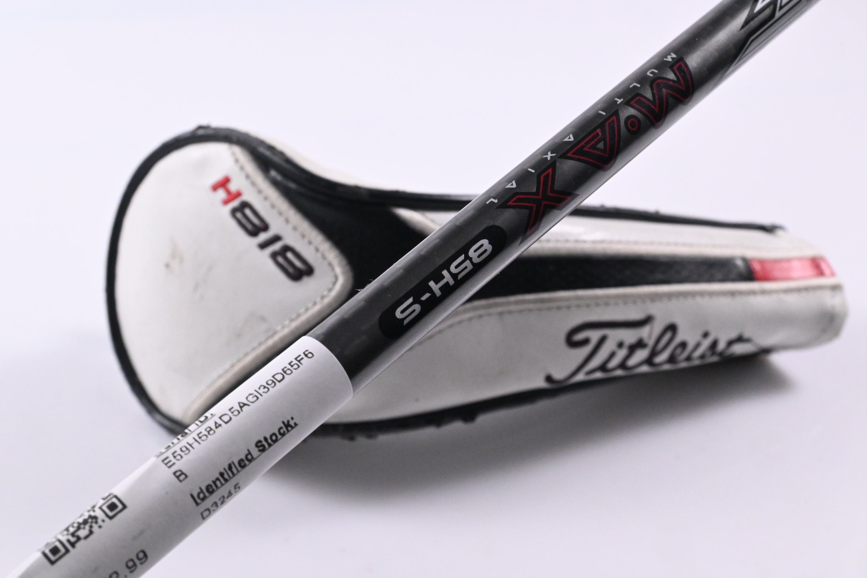 Titleist 818 H1 #3 Hybrid / 19 Degree / Stiff Flex Aldila Rogue MAX 85 Shaft