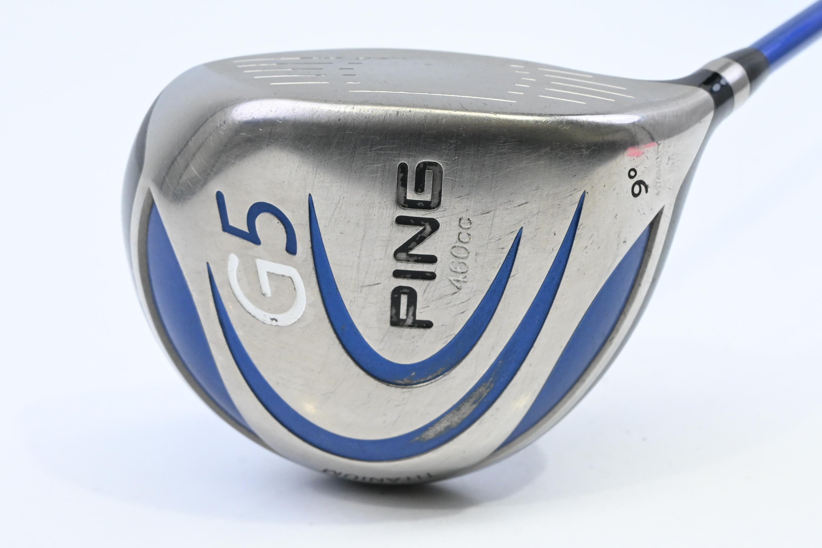Ping G5 Driver / 9 Degree / Stiff Flex Grafalloy ProLaunch Blue 65 Shaft