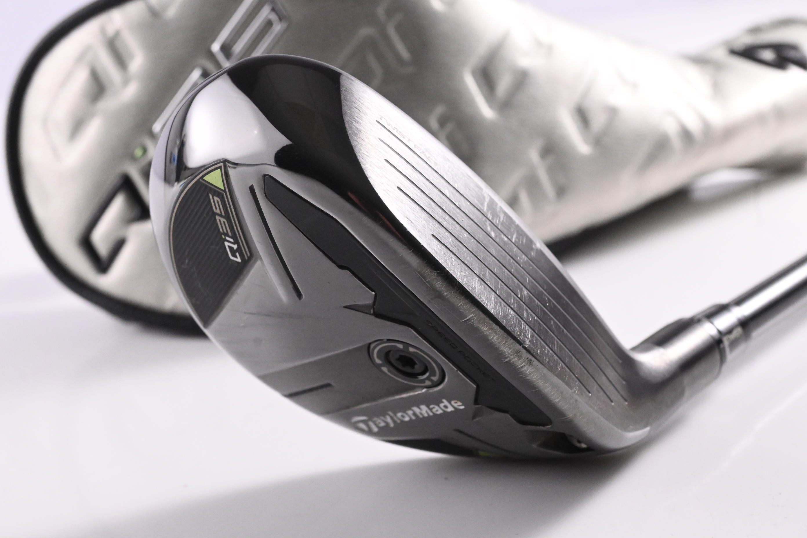 Taylormade Qi35 #2 Hybrid / 17 Degree / Stiff Flex Kai'Li White 90 Shaft