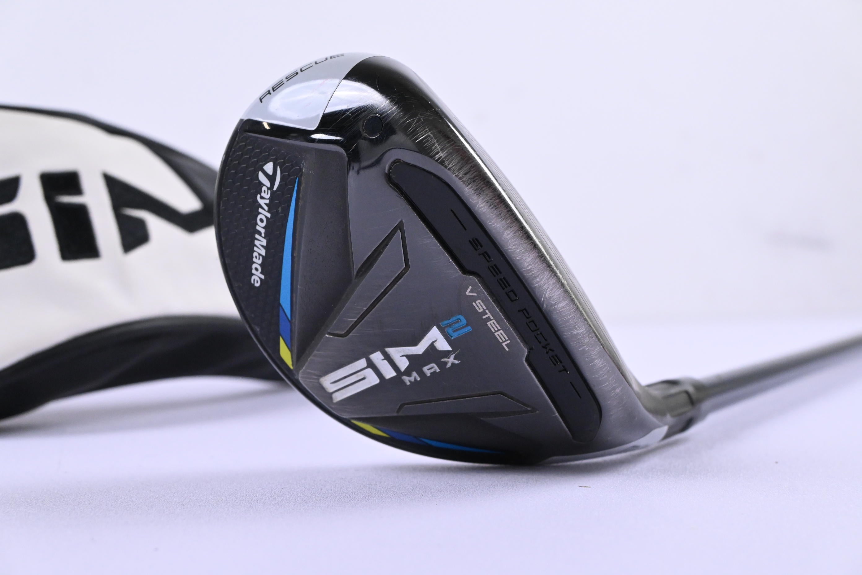 Taylormade SIM2 Max #3 Hybrid / 19 Degree / Stiff Flex Fujikura Ventus Blue 7