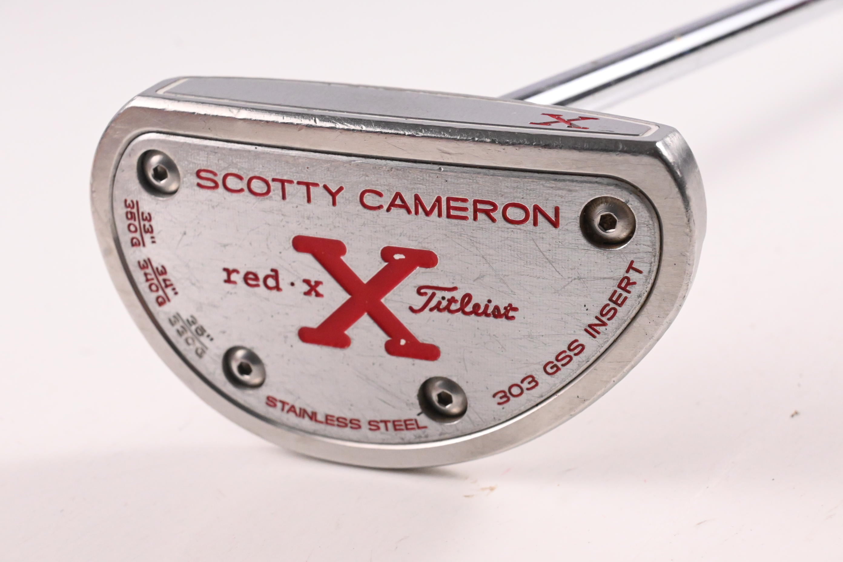 Scotty Cameron Red X Putter / 34 Inch
