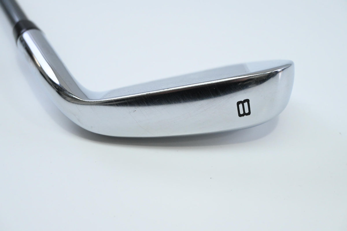 Left Hand Callaway Elyte X #8 Iron / Senior Flex Denali Charcoal 55 Shaft