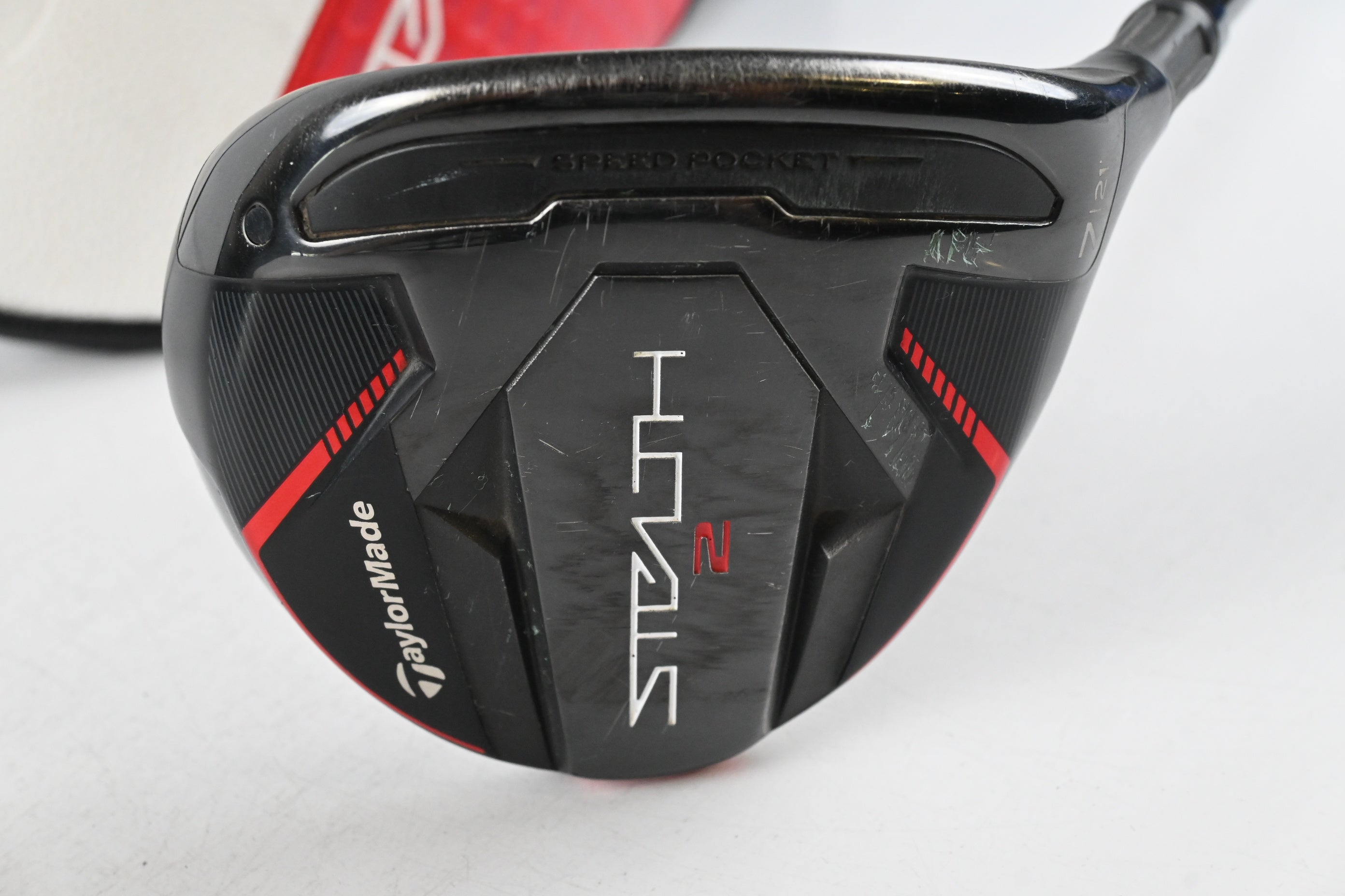 Taylormade Stealth 2 #7 Wood / 21 Degree / X-Flex Hzrdus Gen4 Black 70 Shaft