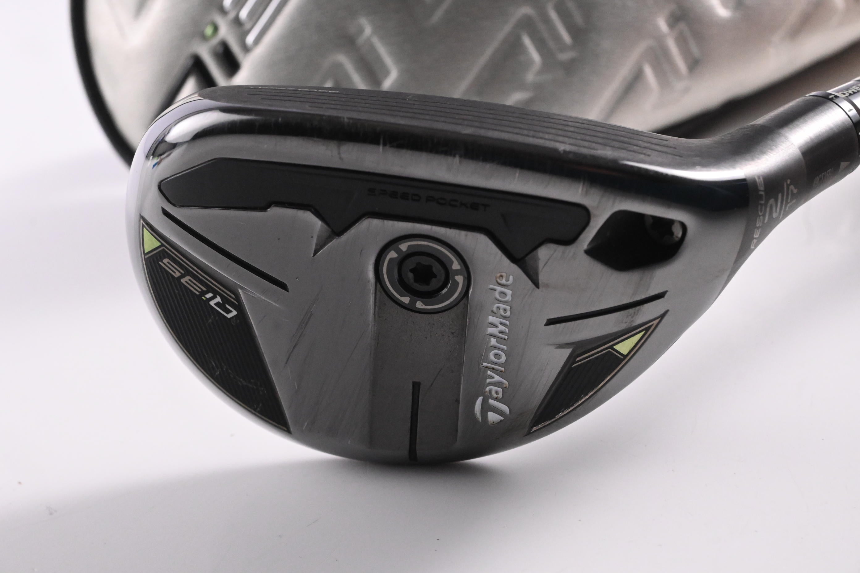 Taylormade Qi35 #2 Hybrid / 17 Degree / Stiff Flex Kai'Li White 90 Shaft