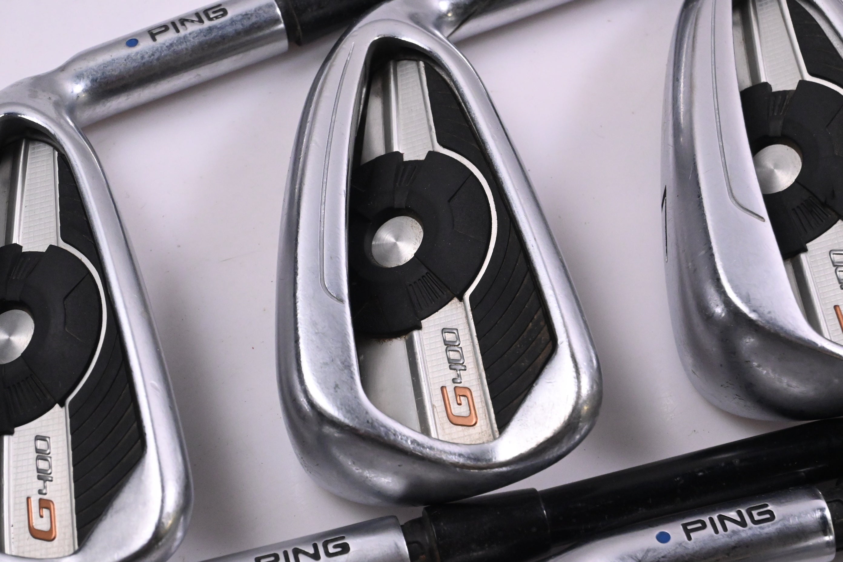 Ping G400 Irons / 5-PW / Blue Dot / Regular Flex Ping Alta CB Shafts