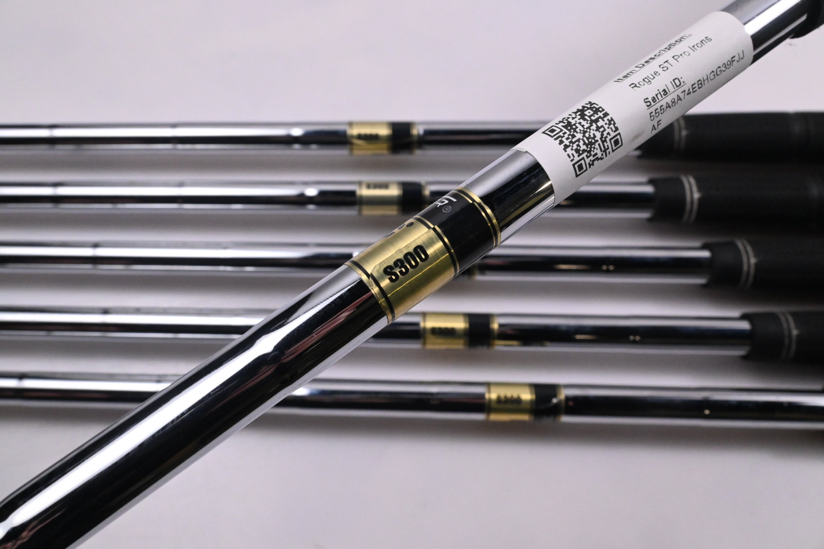 Callaway Rogue ST Pro Irons / 5-PW / Stiff Flex Dynamic Gold S300 Shafts