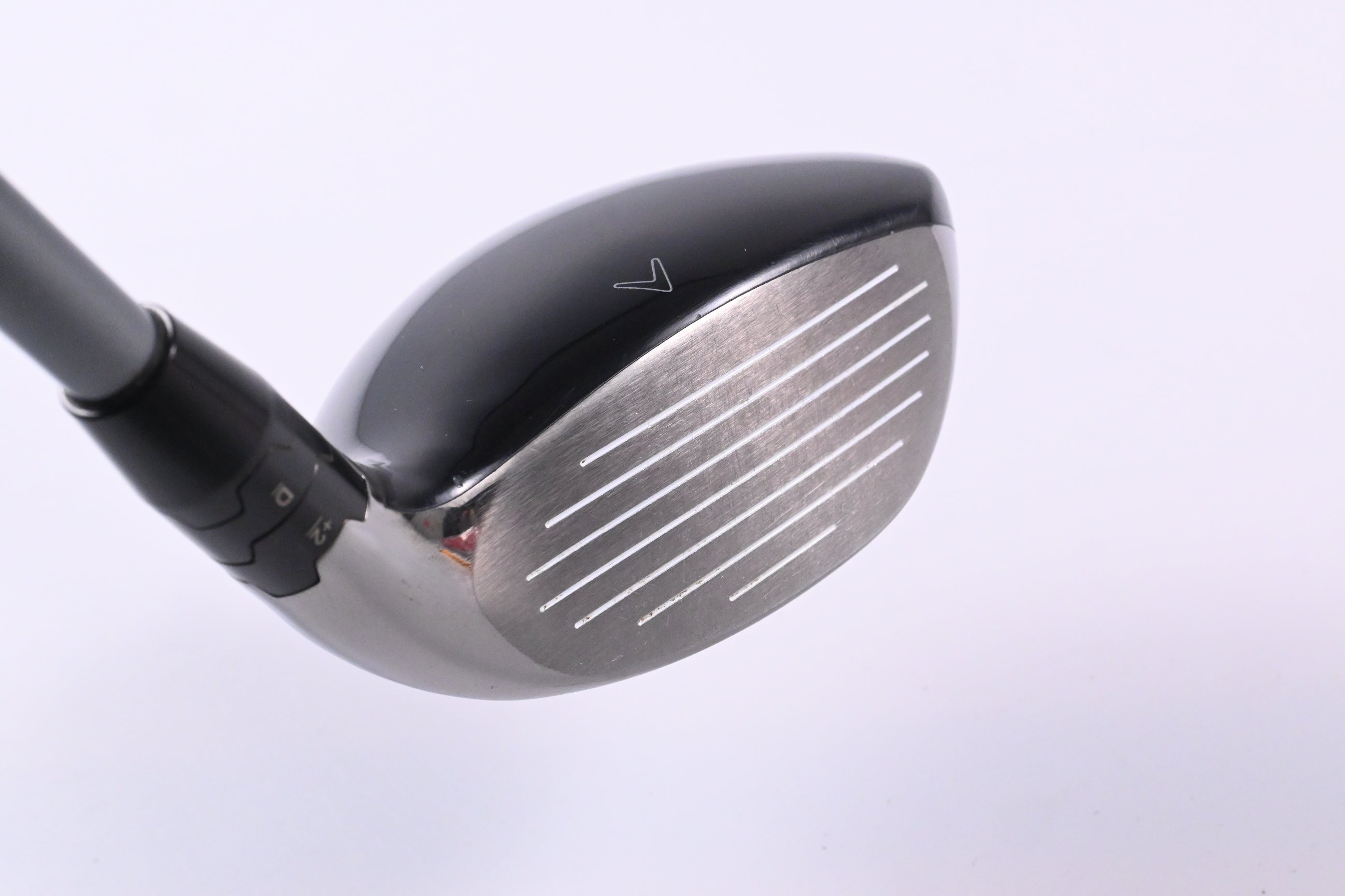 Left Hand Callaway Paradym X #4 Hybrid / 21 Degree / Regular Flex HZRDUS Silver