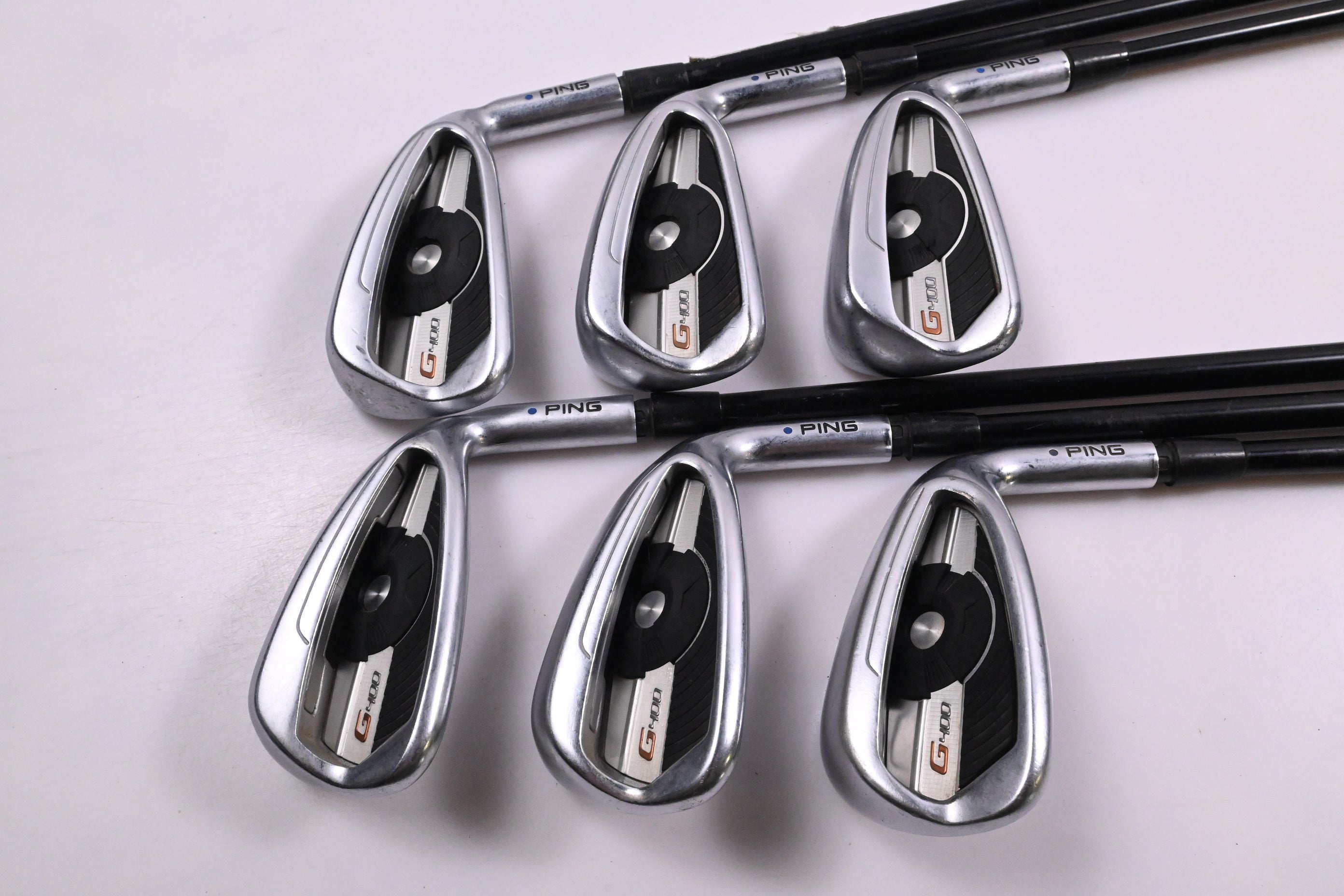 Ping G400 Irons / 5-PW / Blue Dot / Regular Flex Ping Alta CB Shafts
