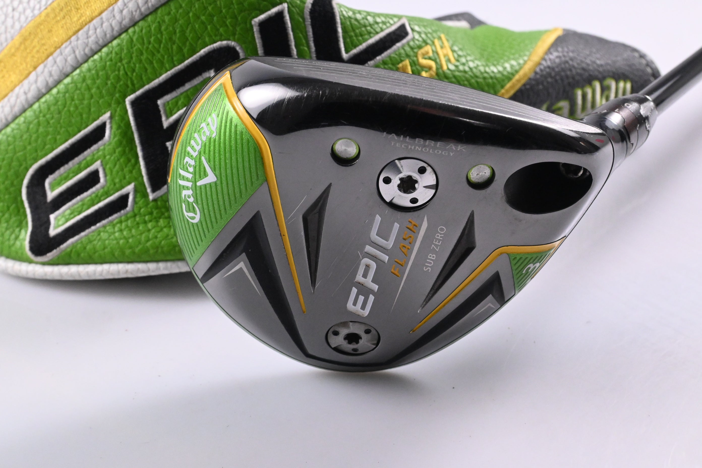 Callaway Epic Flash #3 Wood / 15 Degree / X-Flex Fujikura Atmos Orange 6 Shaft