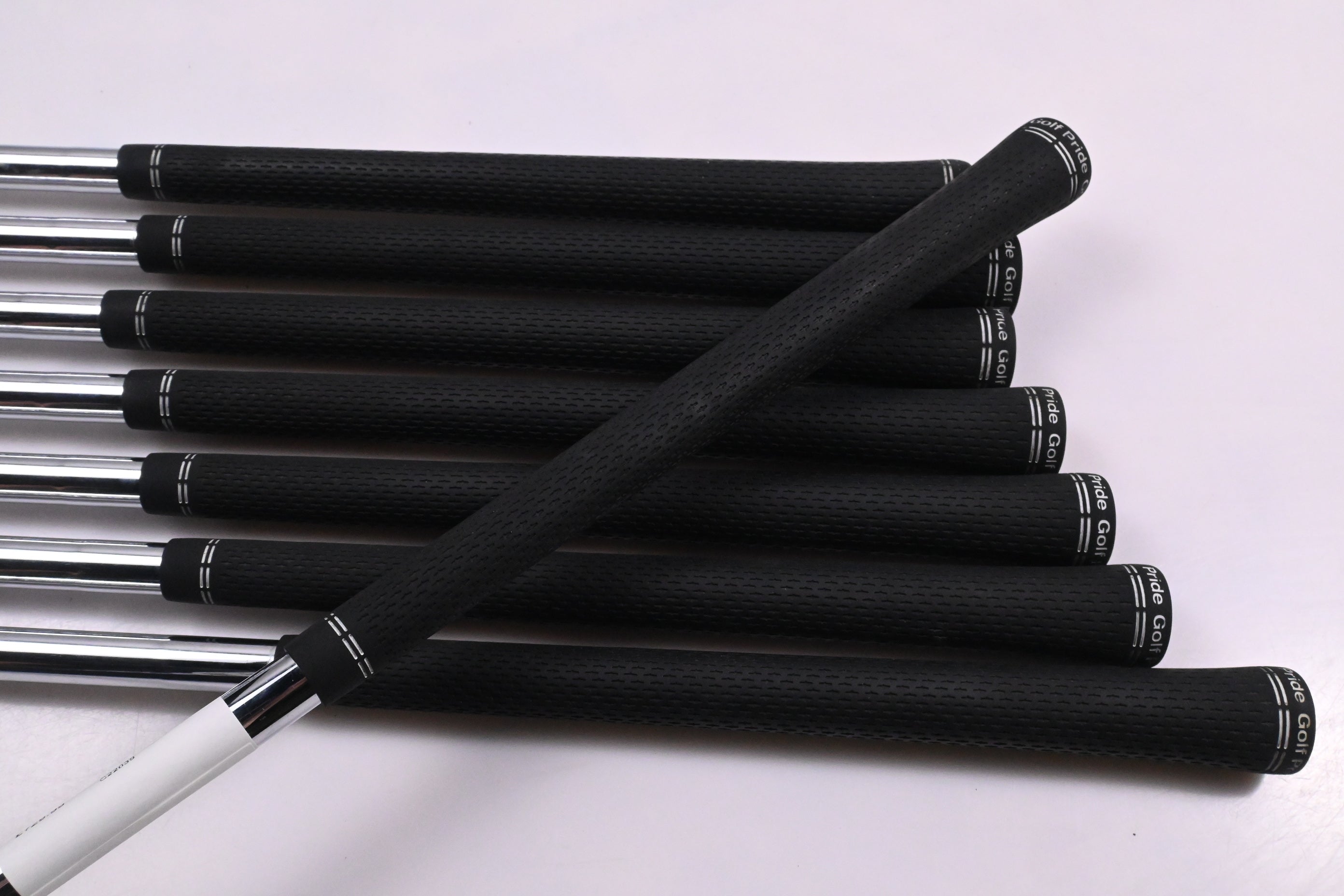 Ping G430 Irons / 5-PW+50°+54° / Black Dot / Stiff Flex Ping AWT 2.0 Shafts