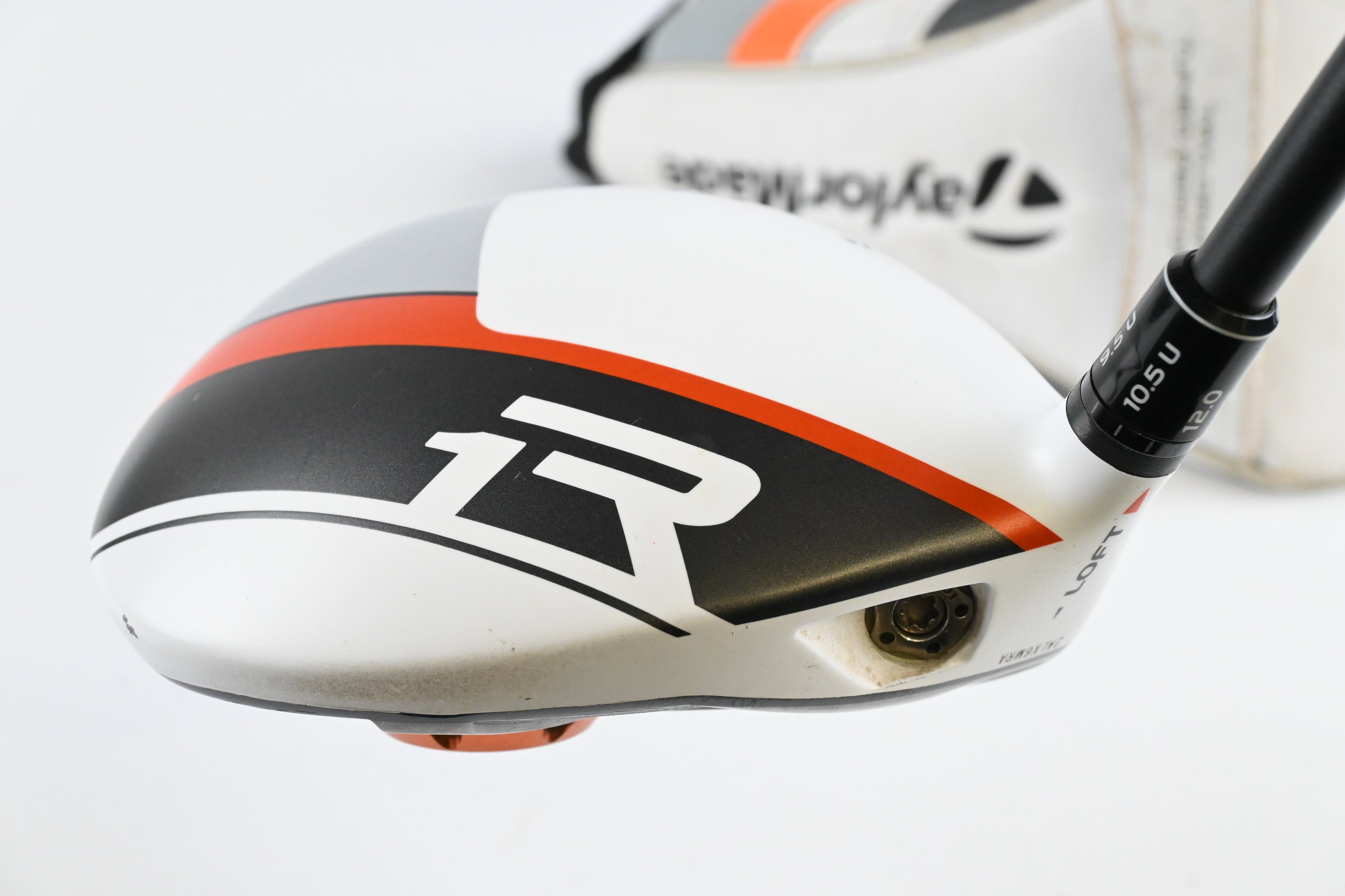 Left Hand Taylormade R1 Driver / 8-12 Degree / Regular Flex Aldila RIP Phenom 55