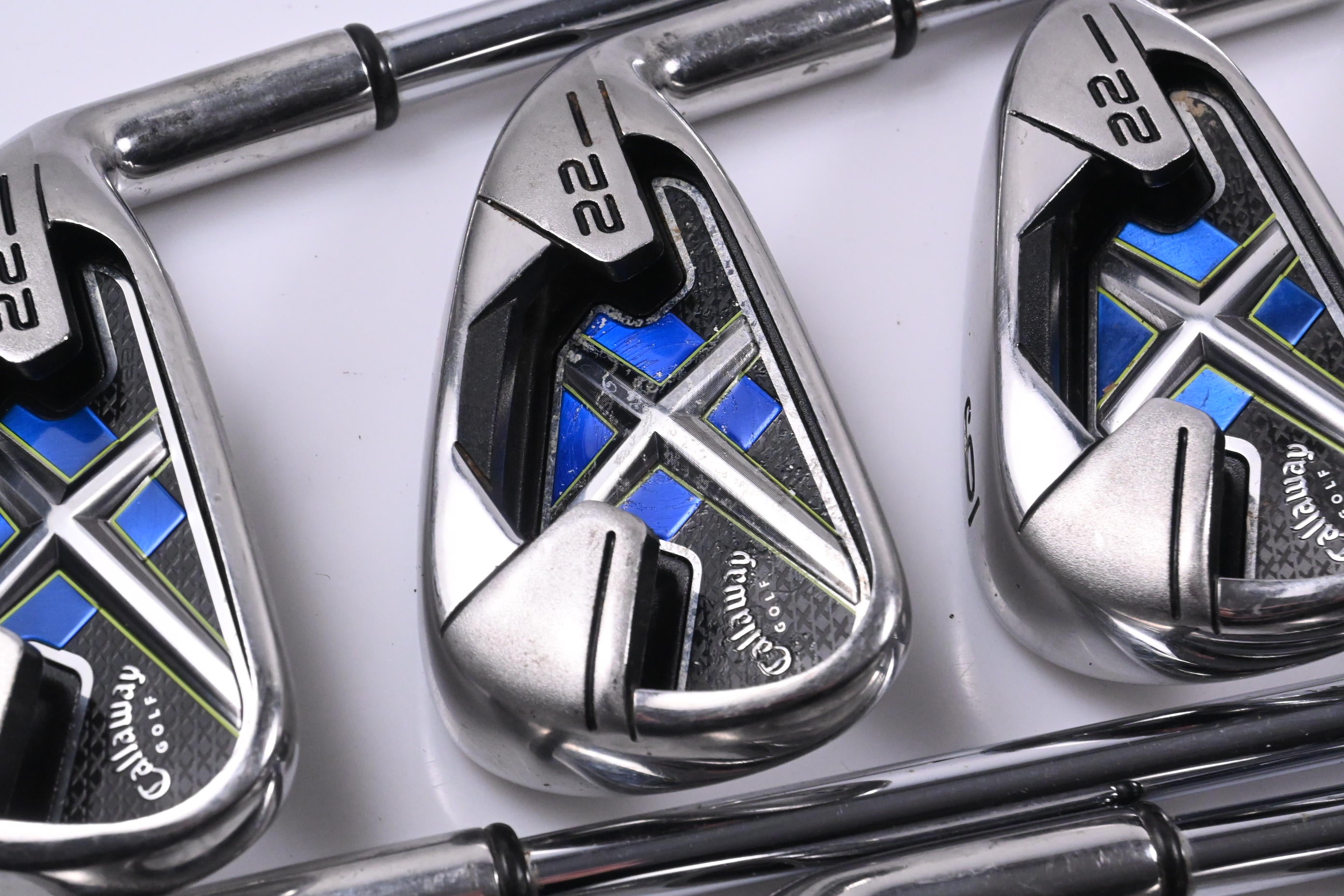 Callaway X-22 Irons / 4-PW+SW / Regular Flex Callaway Shafts