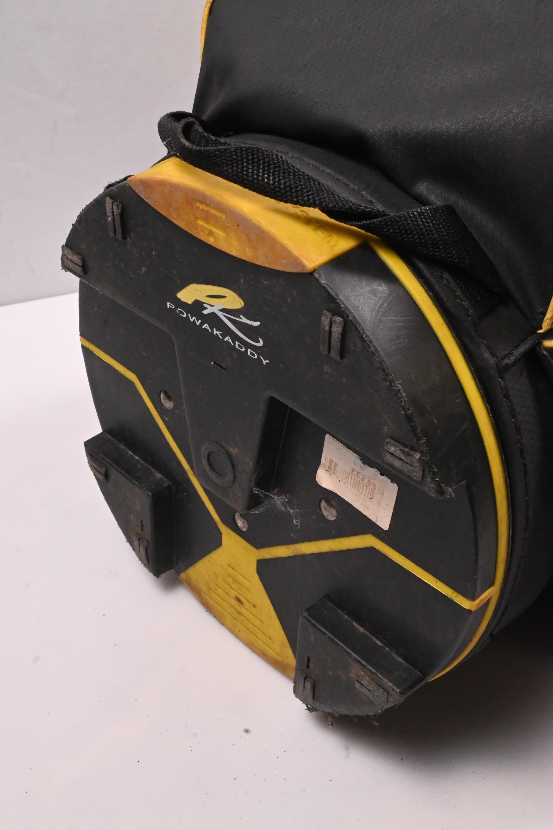 Powakaddy Dri Edition Cart Bag / 14-Way Divider / Black, Yellow