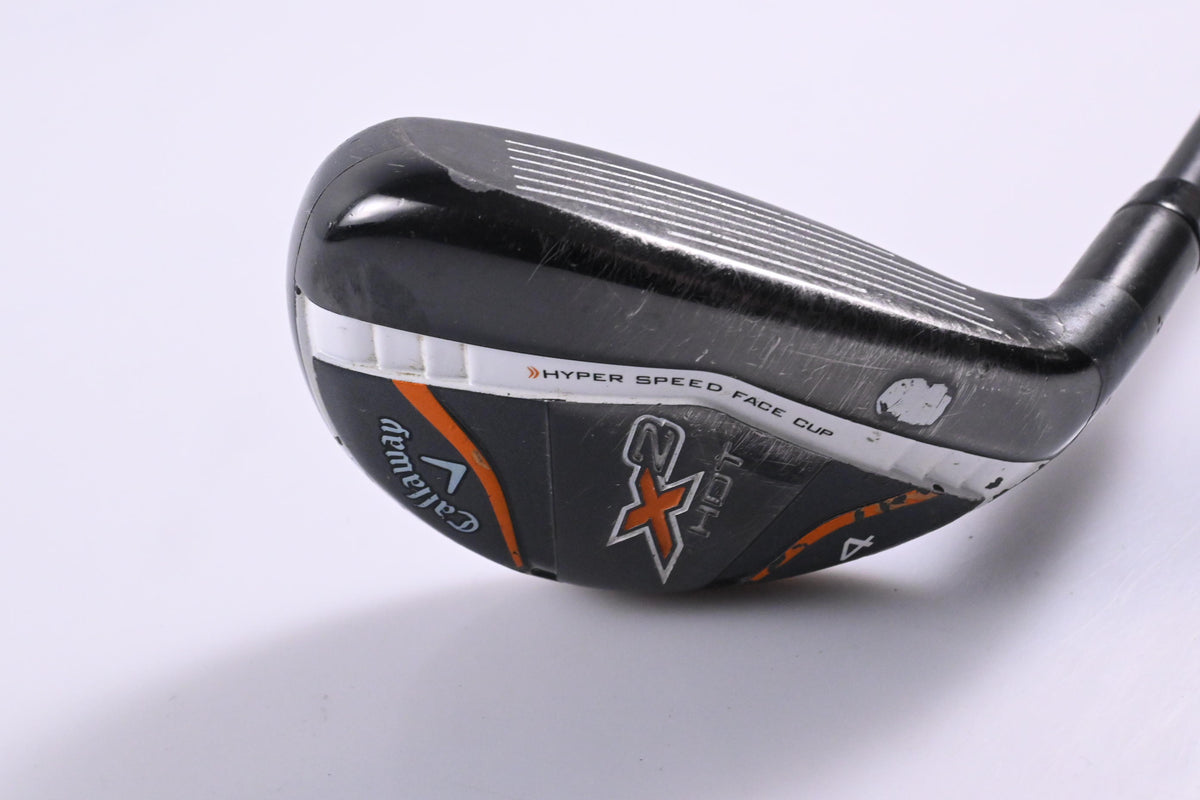 Callaway X2 Hot #4 Hybrid / 22 Degree / Regular Flex Callaway X2 Hot 60 Shaft