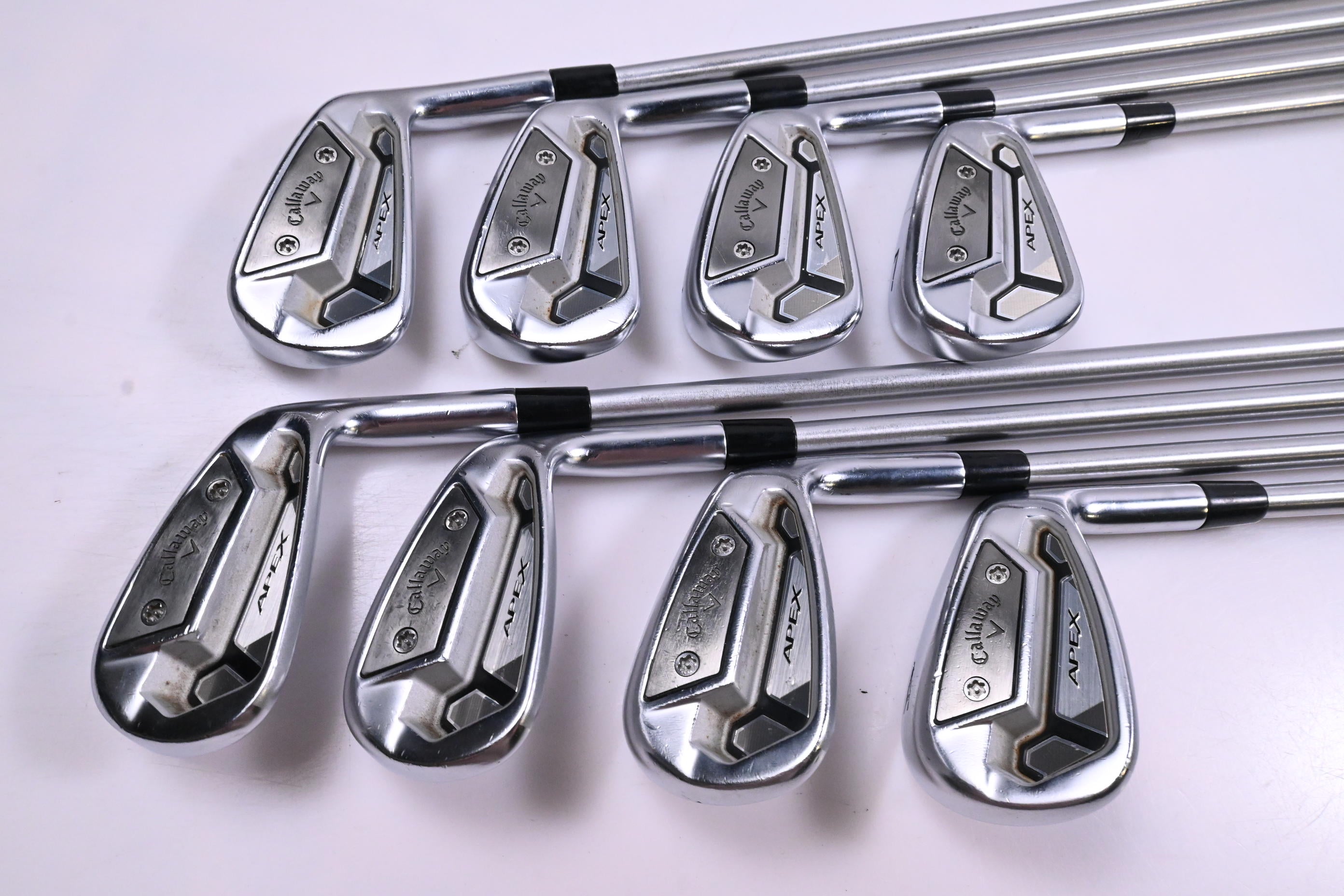 Callaway Apex TCB Irons / 4-PW+GW / X-Flex KBS Tour C-Taper Lite 115 Shafts