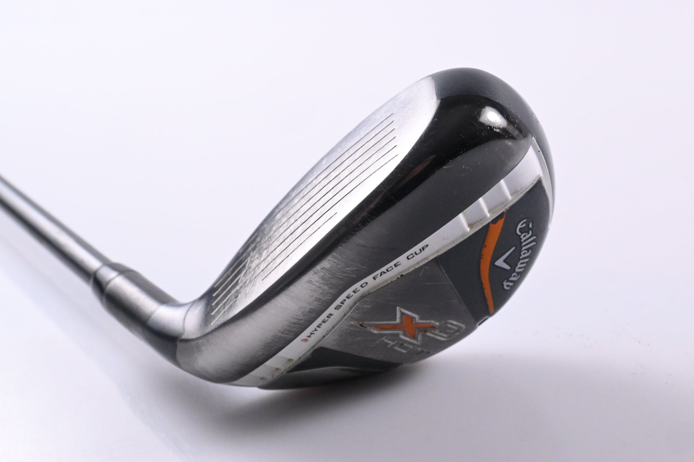 Left Hand Callaway X2 Hot #3 Hybrid / 19 Degree / Stiff Flex X2 Hot 65 Shaft