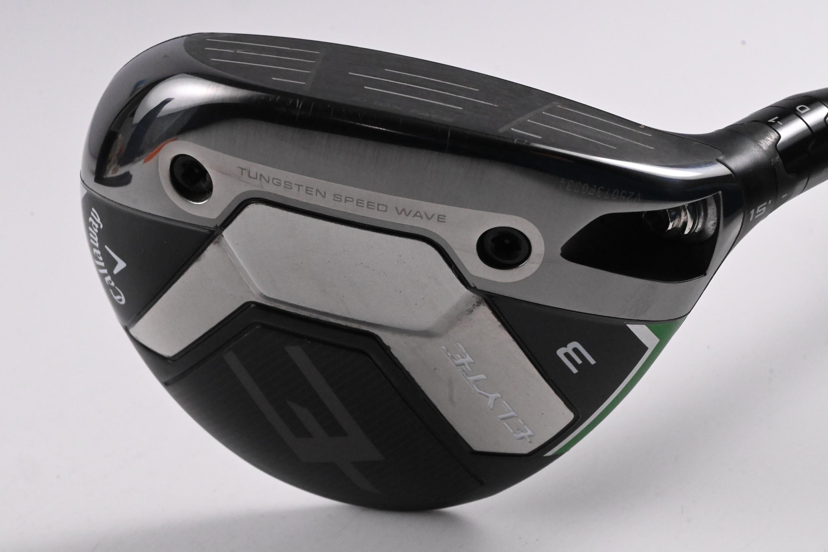 Callaway Elyte #3 Wood / 15 Degree / Senior Flex Vanquish 4 Shaft