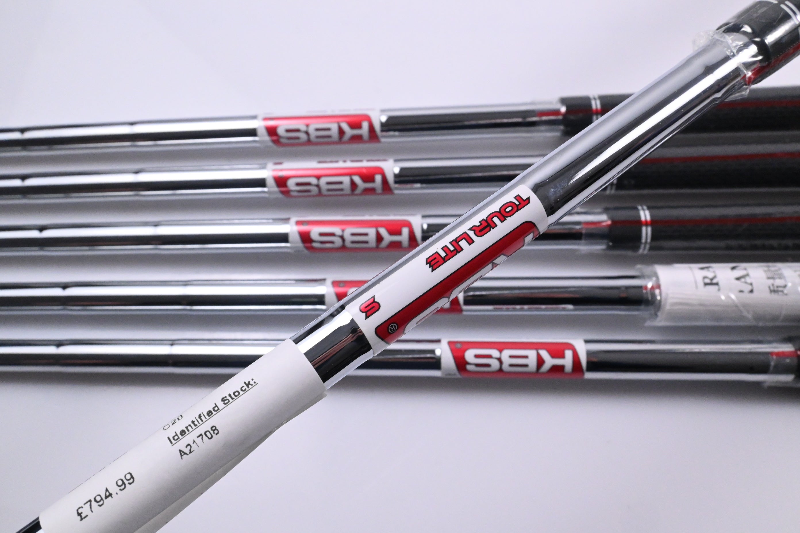 Srixon ZXiR Irons / 5-PW / Stiff Flex KBS Tour Lite Shafts