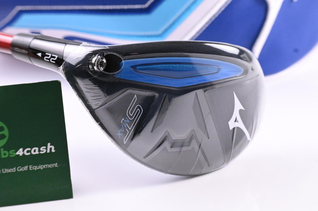 Left Hand Mizuno ST-MAX 230 #4 Hybrid / 22 Degree / Ladies Flex Denali Red 50