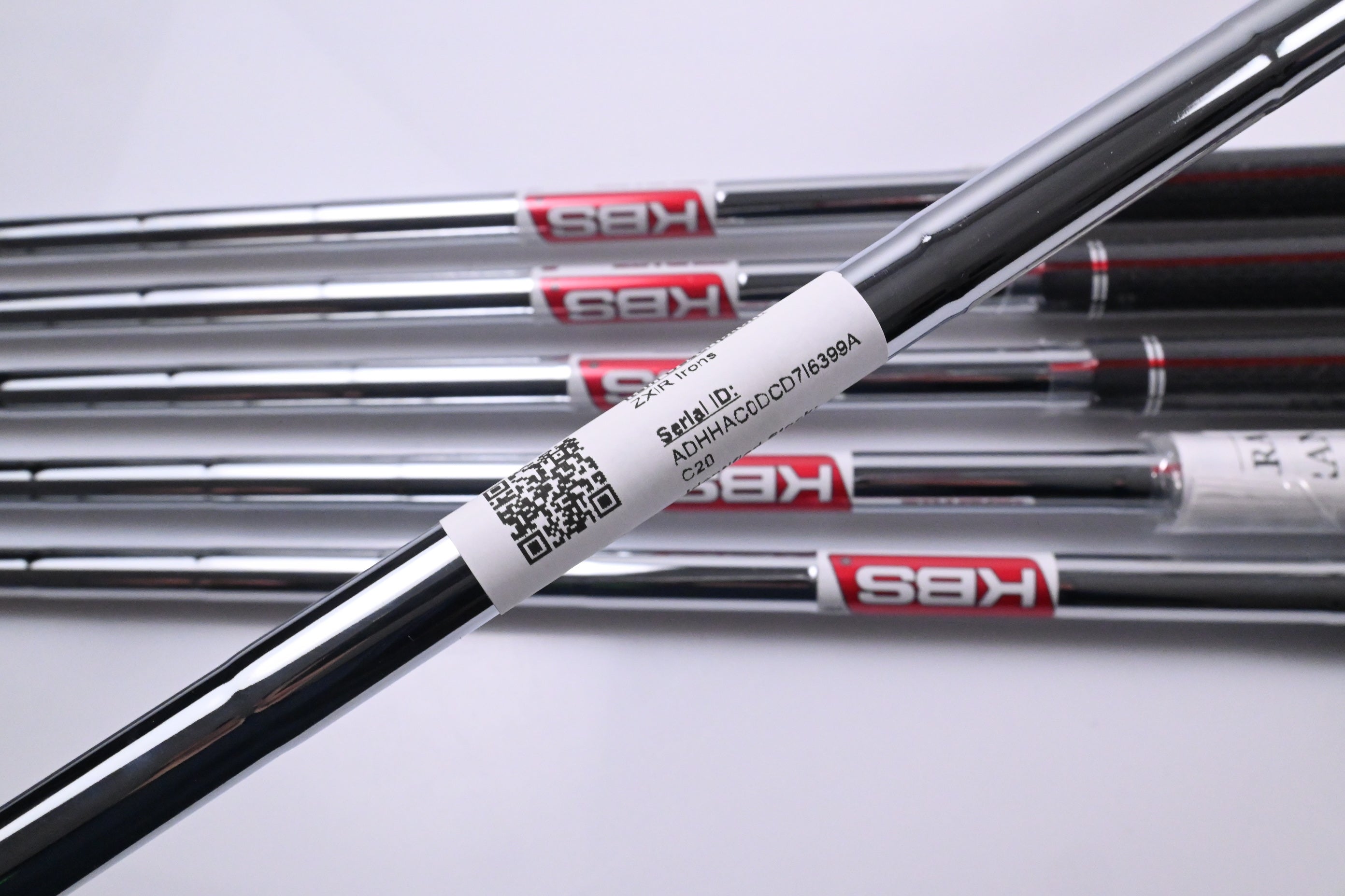 Srixon ZXiR Irons / 5-PW / Stiff Flex KBS Tour Lite Shafts