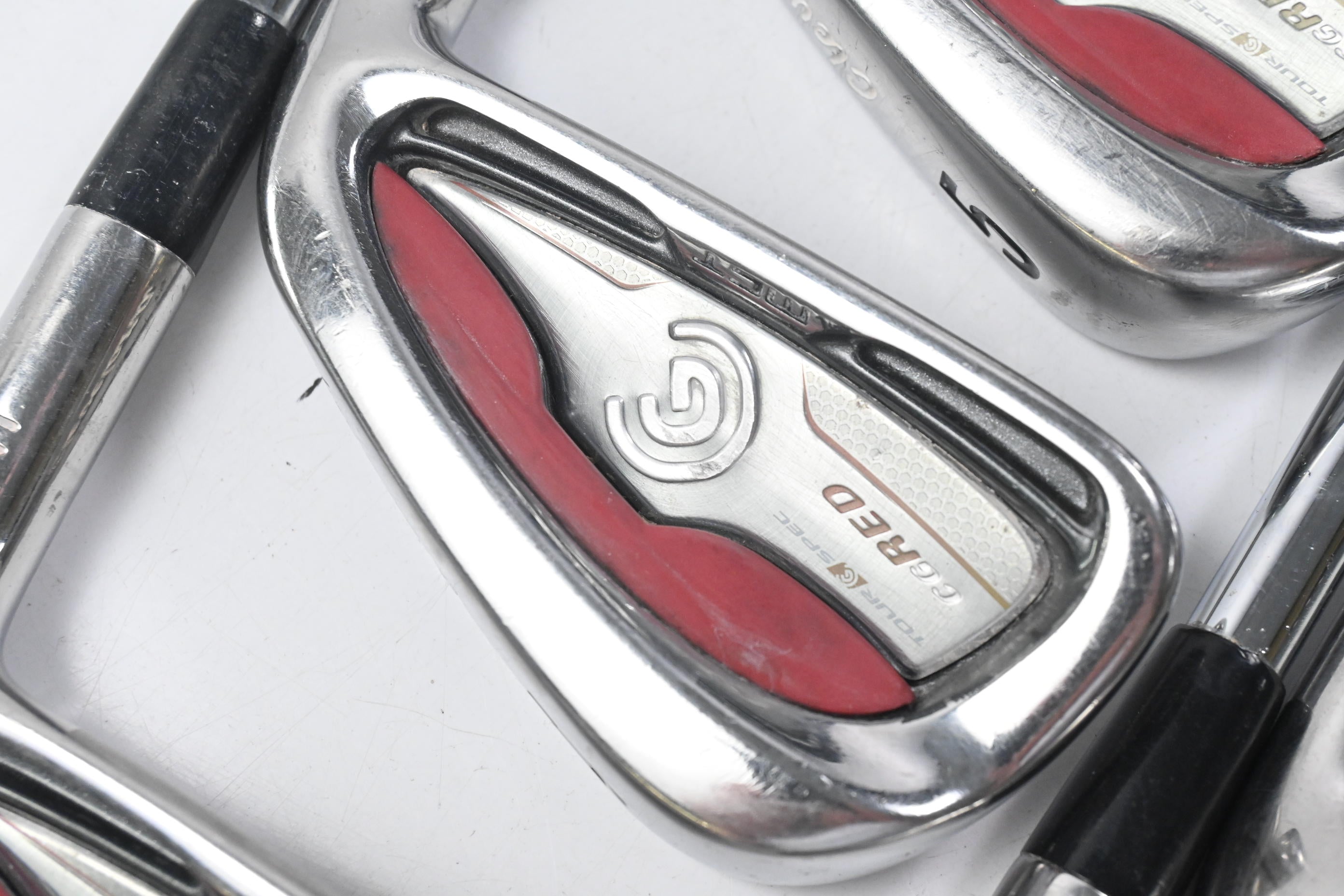 Cleveland CG Red Irons / 3-PW / Stiff Flex Dynamic Gold S300 Shafts