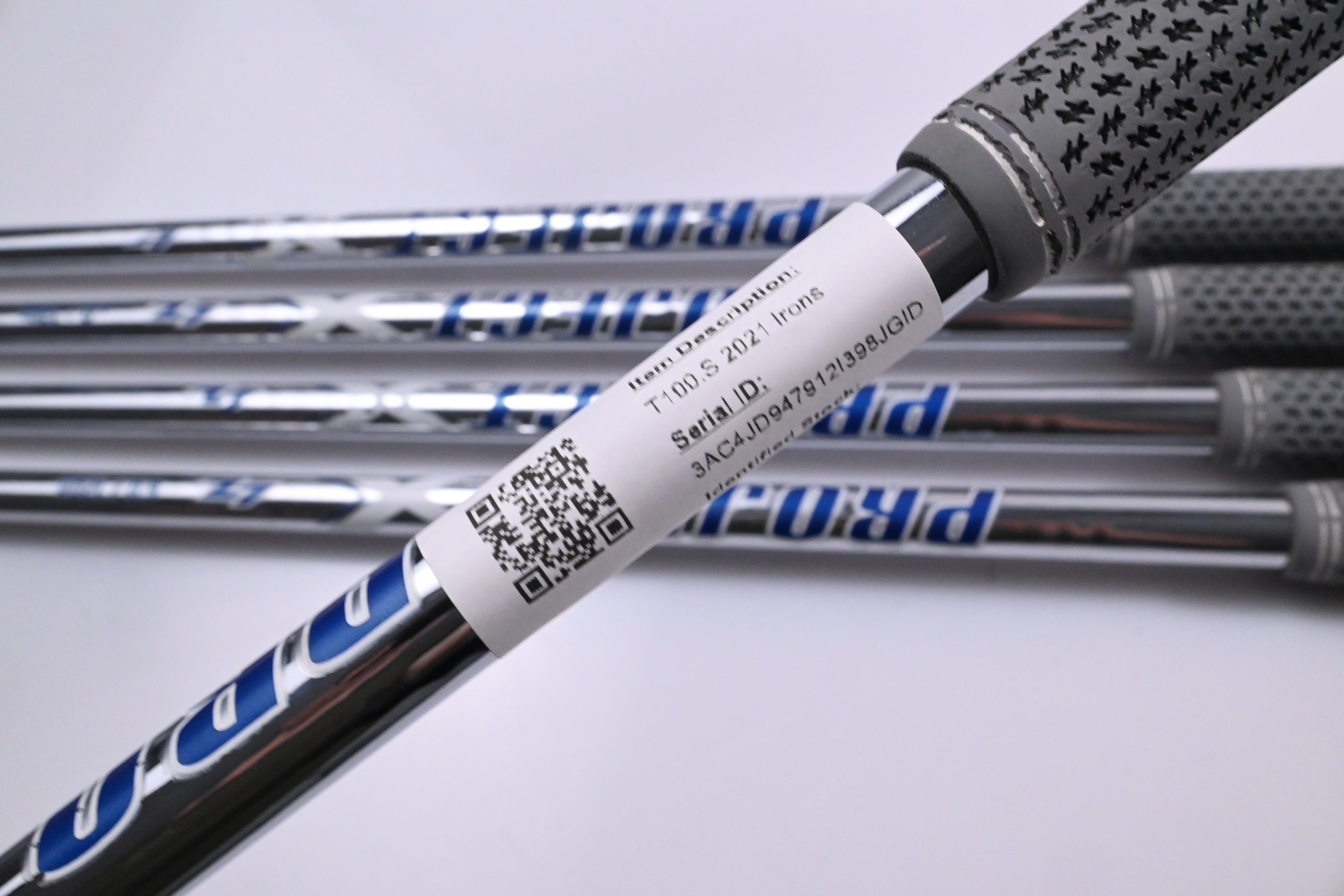 Titleist T100.S 2021 Irons / 6-PW / Stiff Flex Project X LZ 120 Shafts