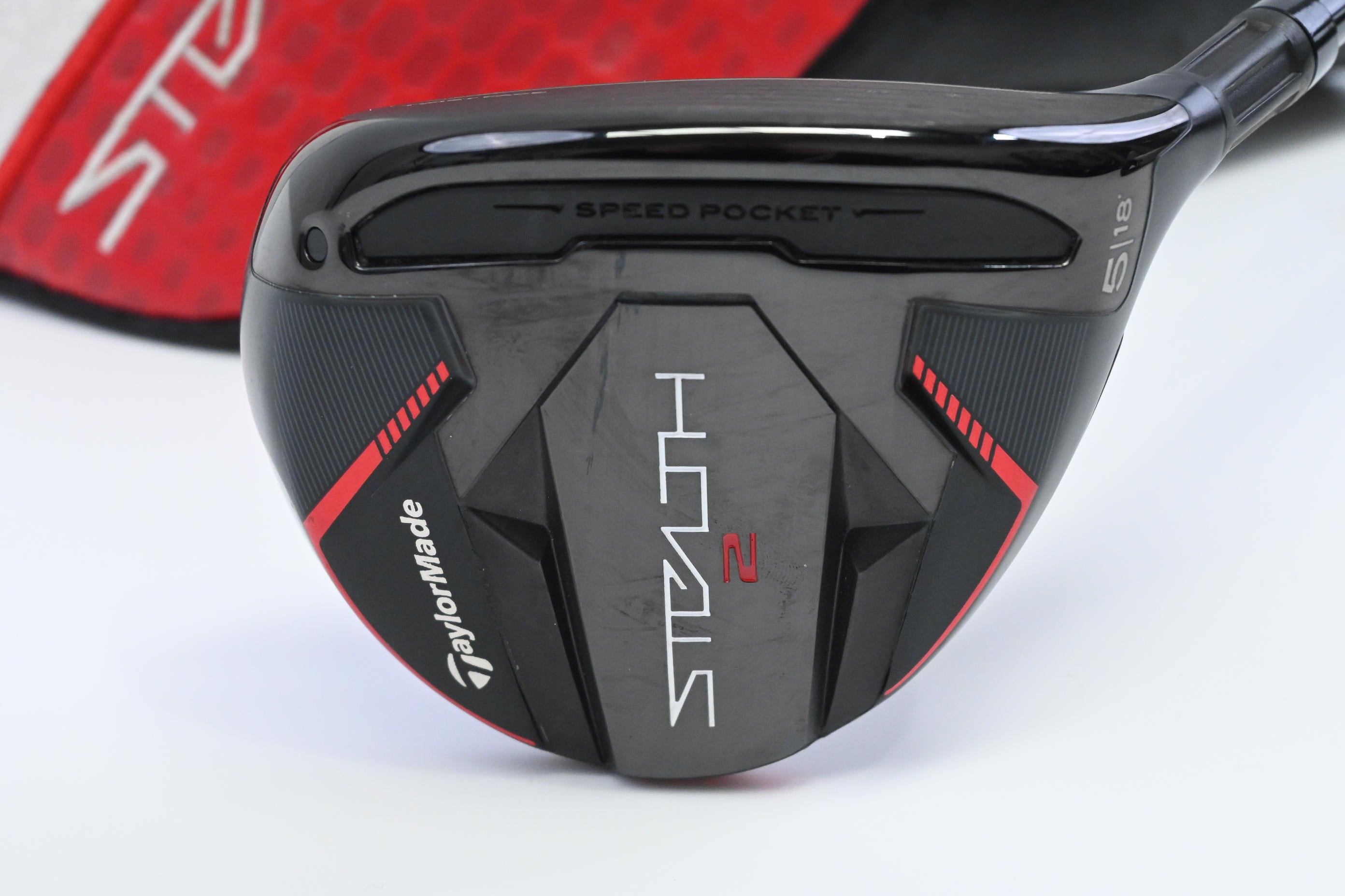 Taylormade Stealth 2 #5 Wood / 18 Degree / Stiff Flex HZRDUS Smoke Blue RDX 70