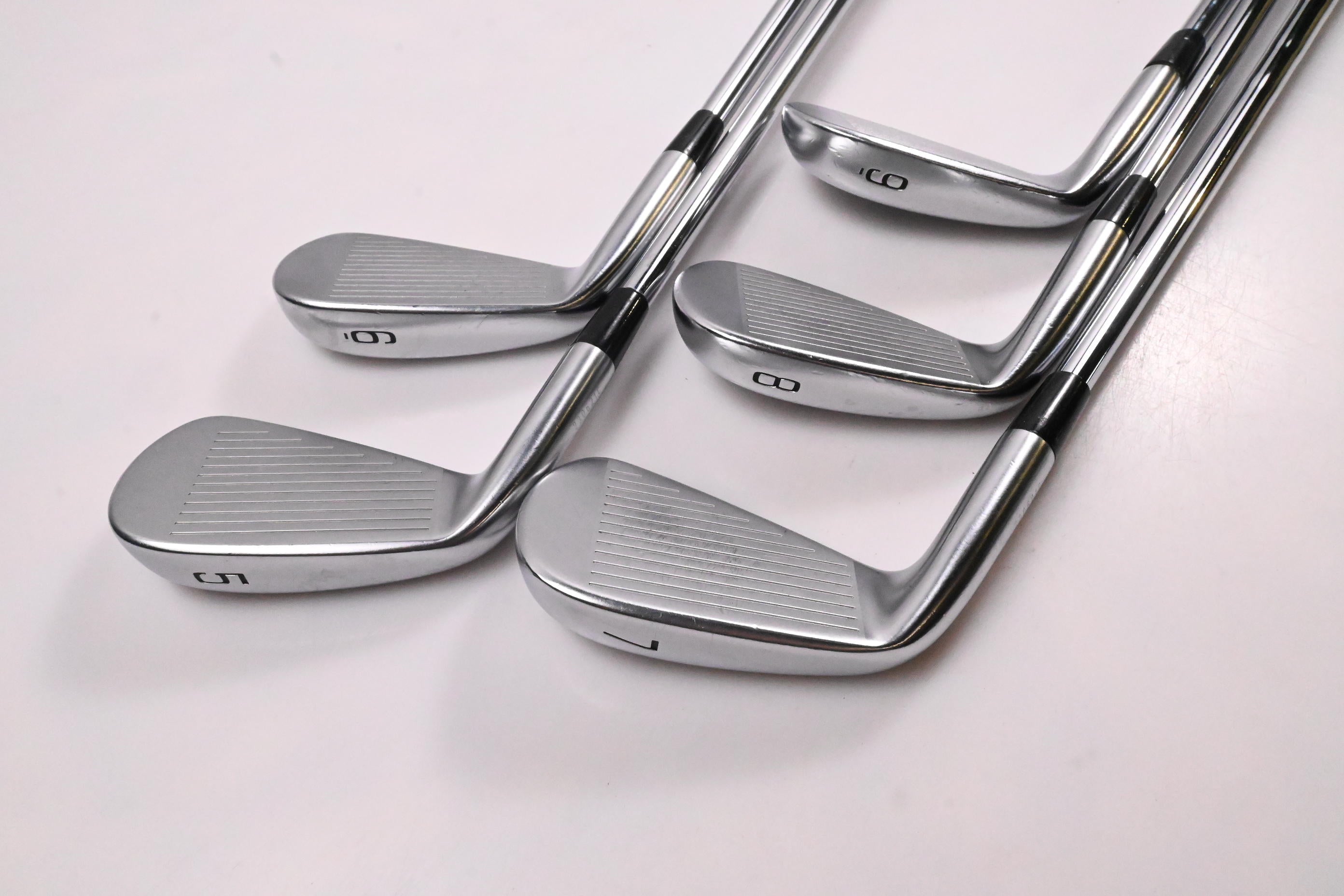 Mizuno JPX 921 Forged Irons / 5-9i / Stiff Flex KBS $-Taper 120 Shafts