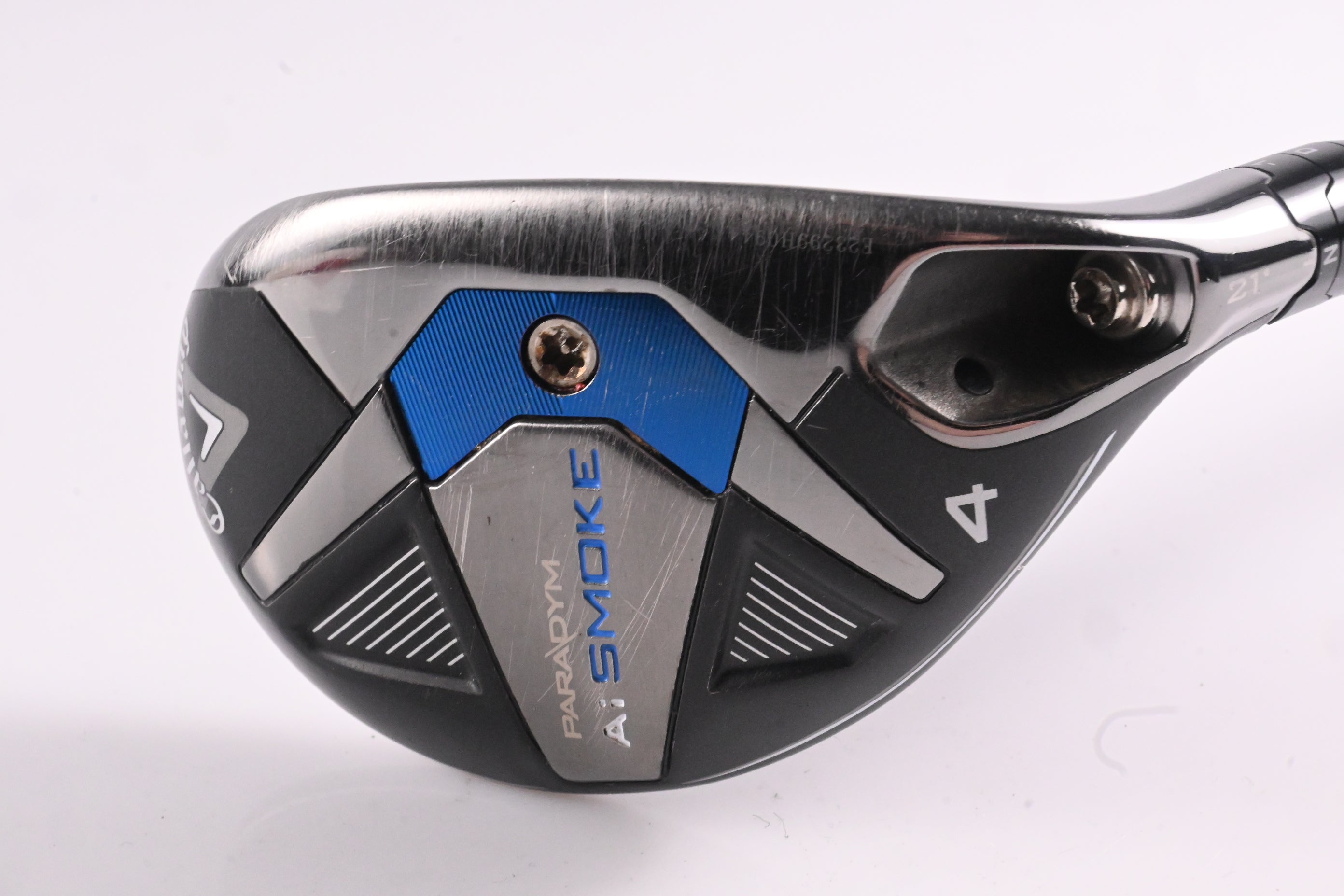 Callaway Paradym Ai Smoke #4 Hybrid / 21 Degree / Regular Flex Denali Charcoal