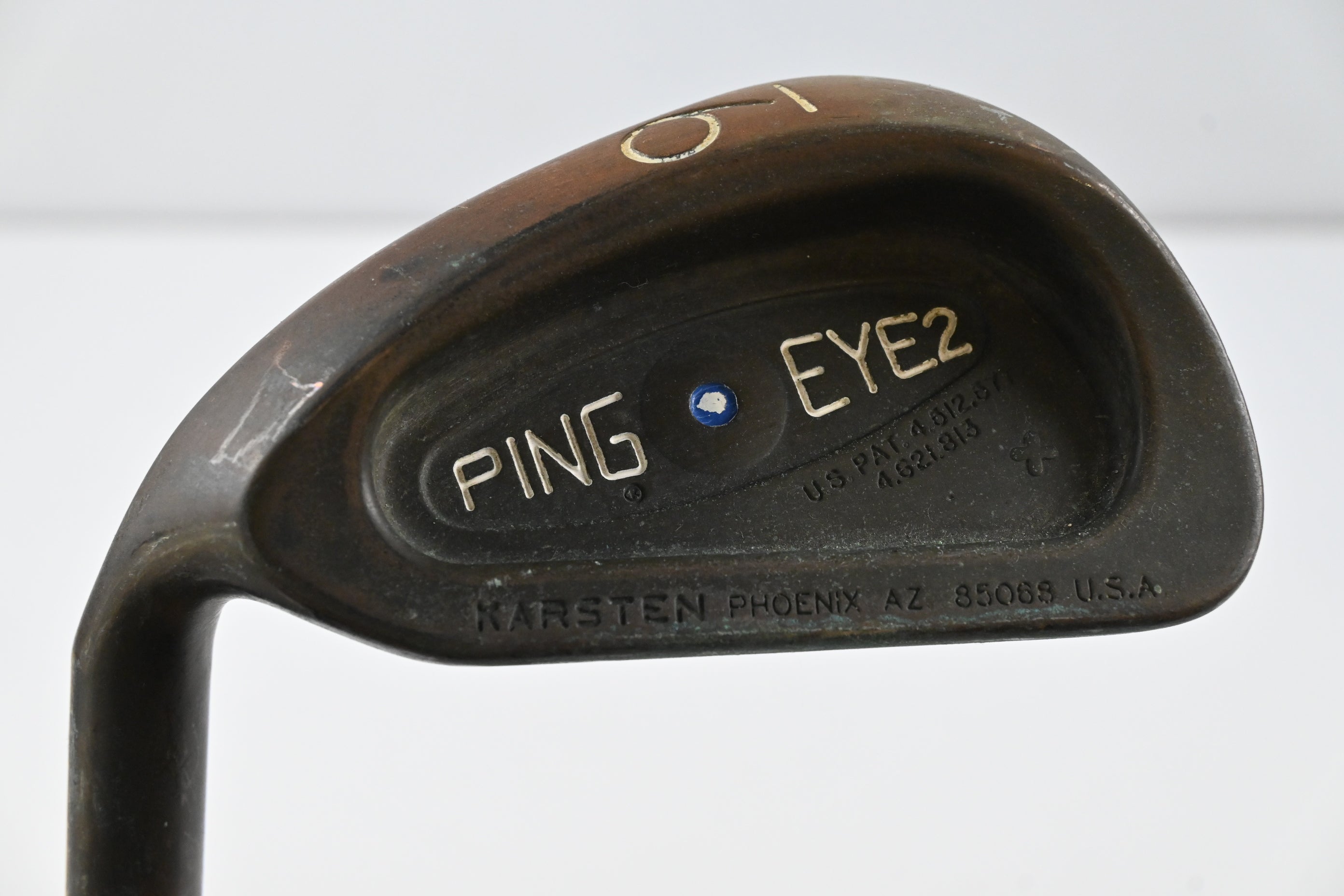 Left Hand Ping Eye 2 BeCu #9 Iron / Blue Dot / Regular Flex Ping Z-Z65 Shaft