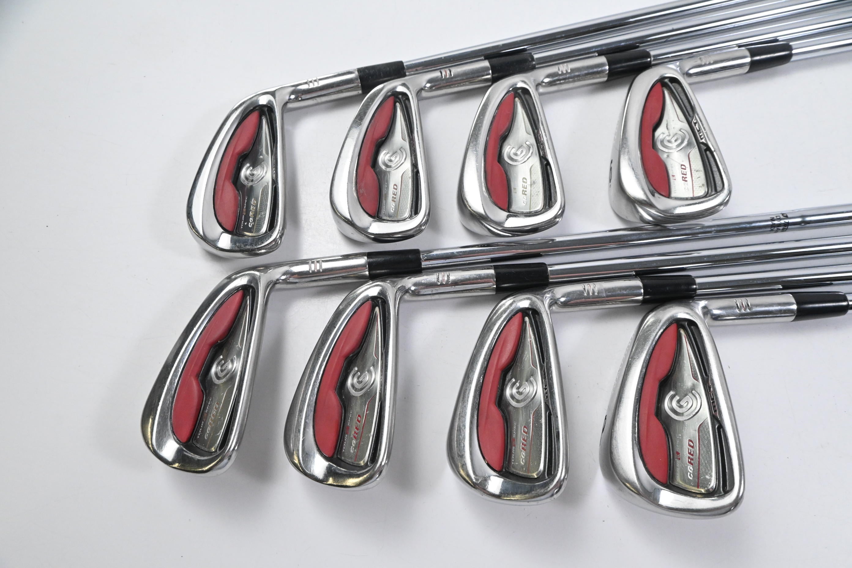 Cleveland CG Red Irons / 3-PW / Stiff Flex Dynamic Gold S300 Shafts