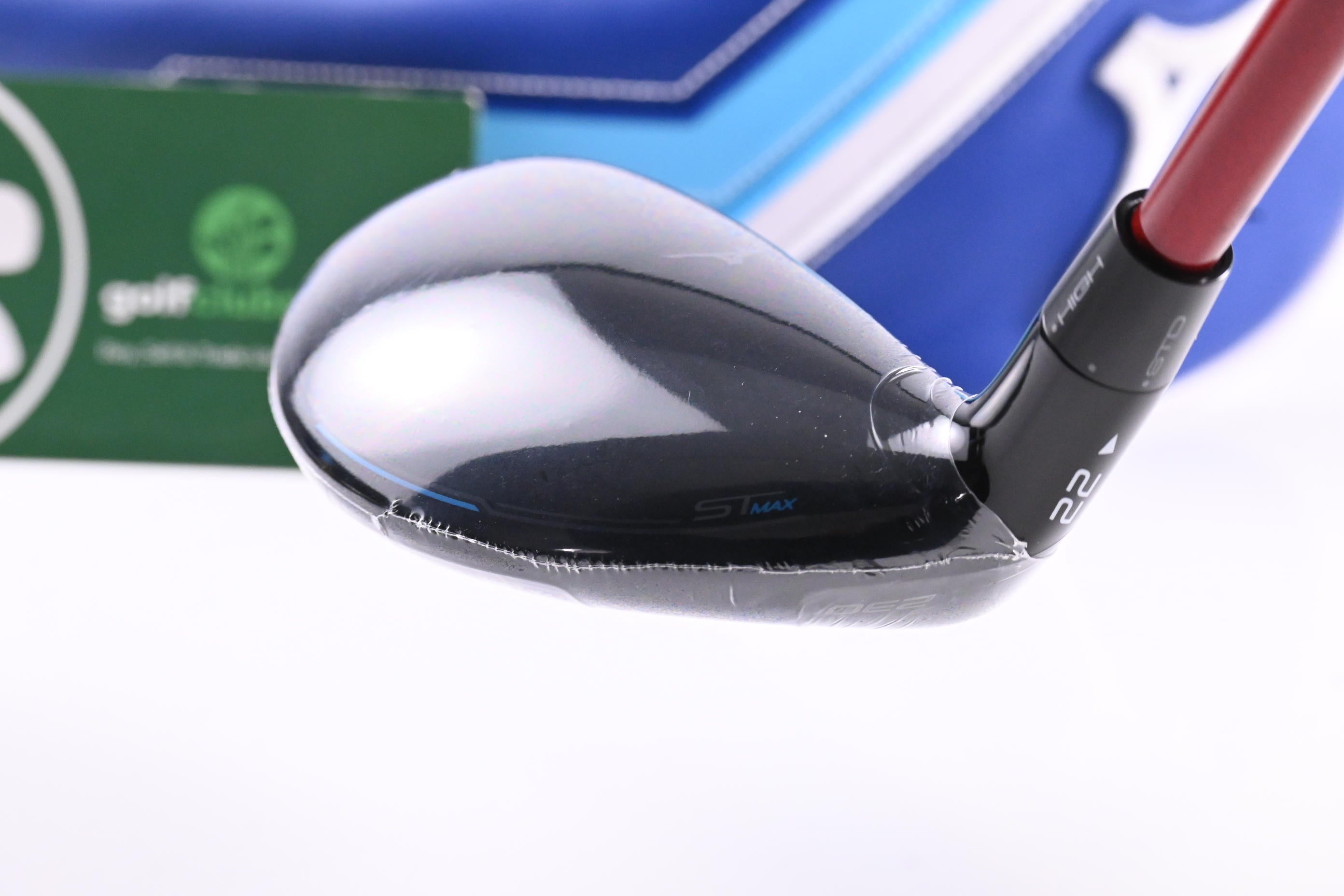 Left Hand Mizuno ST-MAX 230 #4 Hybrid / 22 Degree / Ladies Flex Denali Red 50