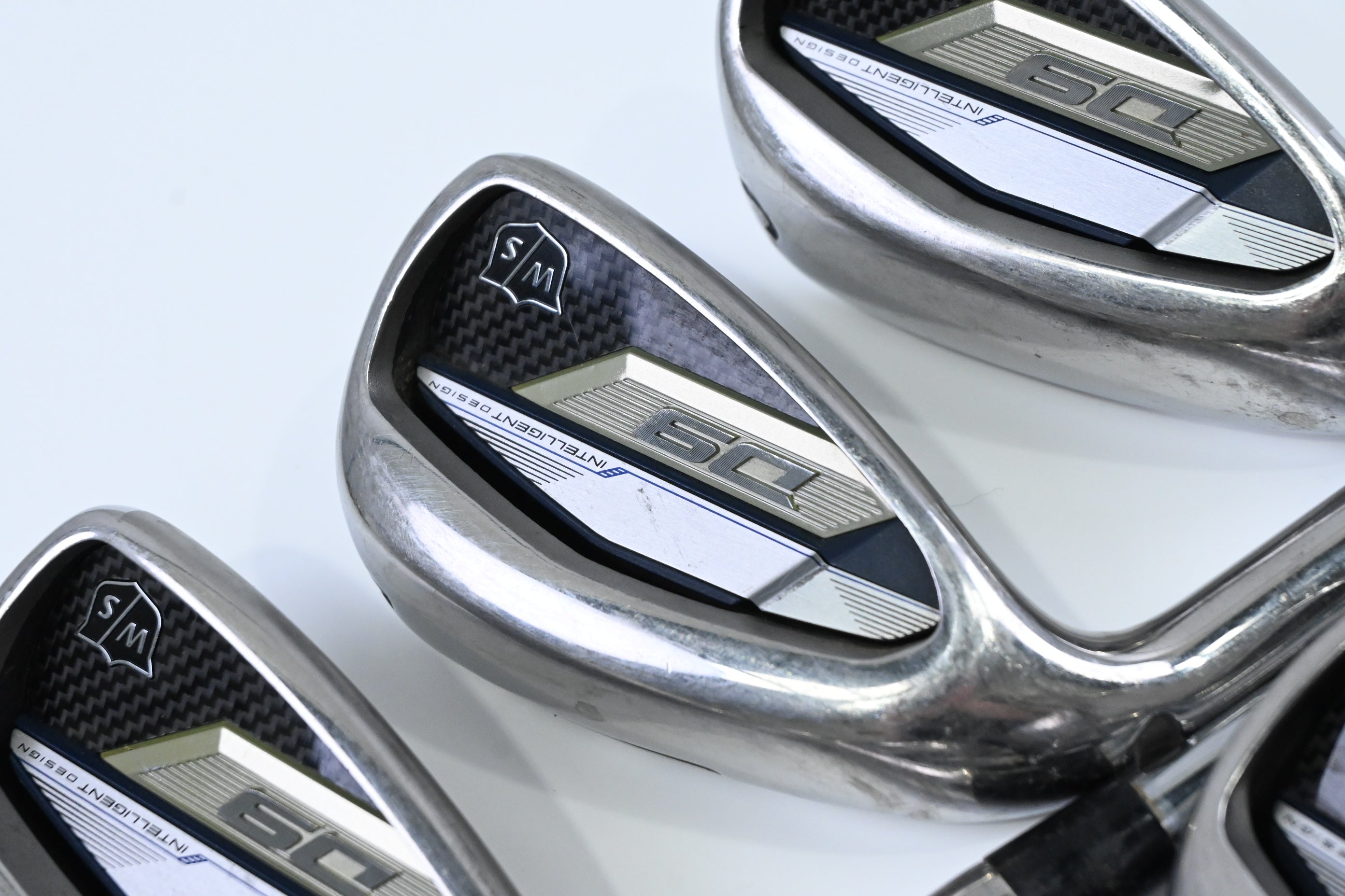 Left Hand Wilson D9 Irons / 5-PW+SW / Regular Flex KBS Max Ultralite Shafts