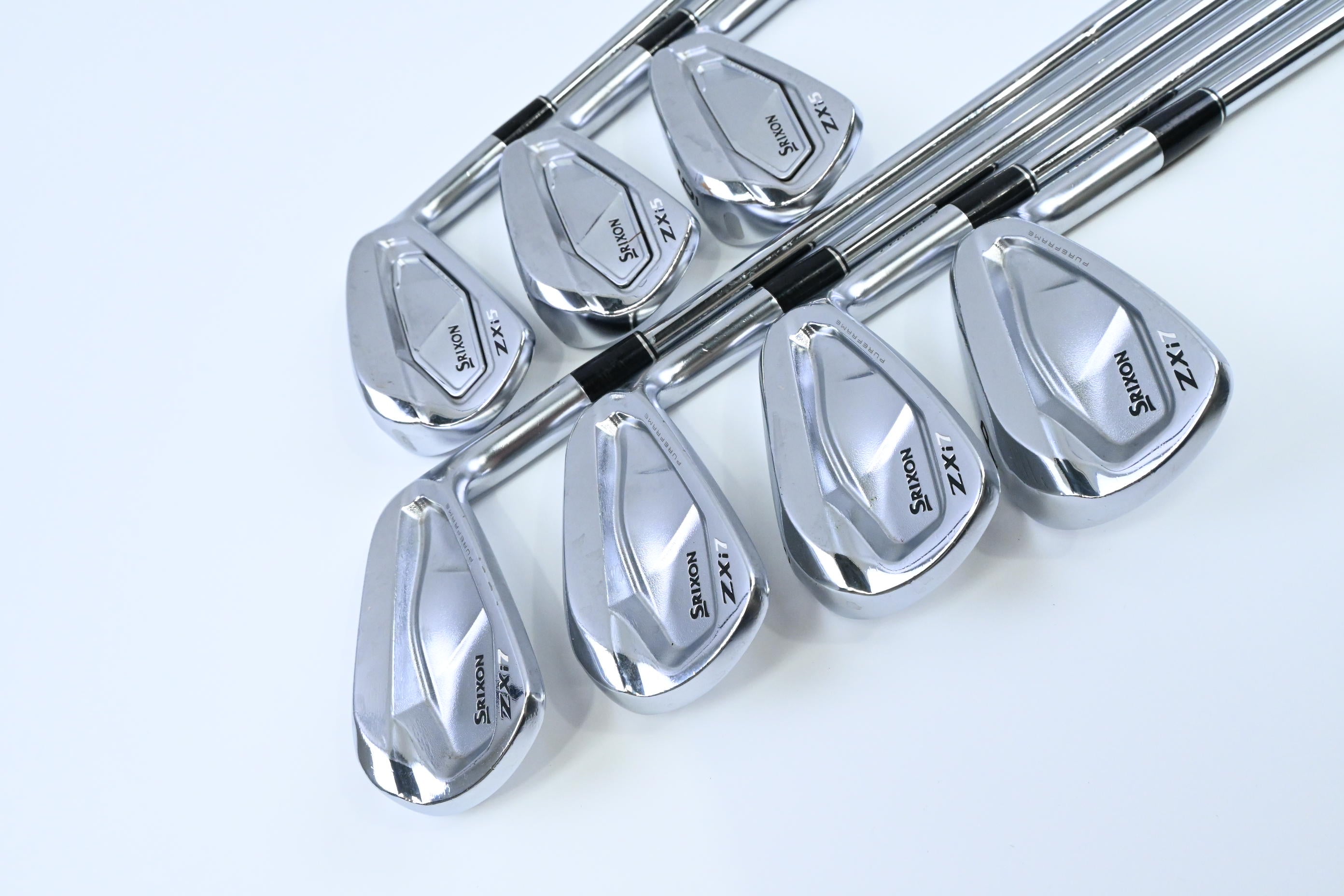 Srixon ZXi5/ZXi7 Combo Irons / 4-PW / Stiff Flex Steel Shafts