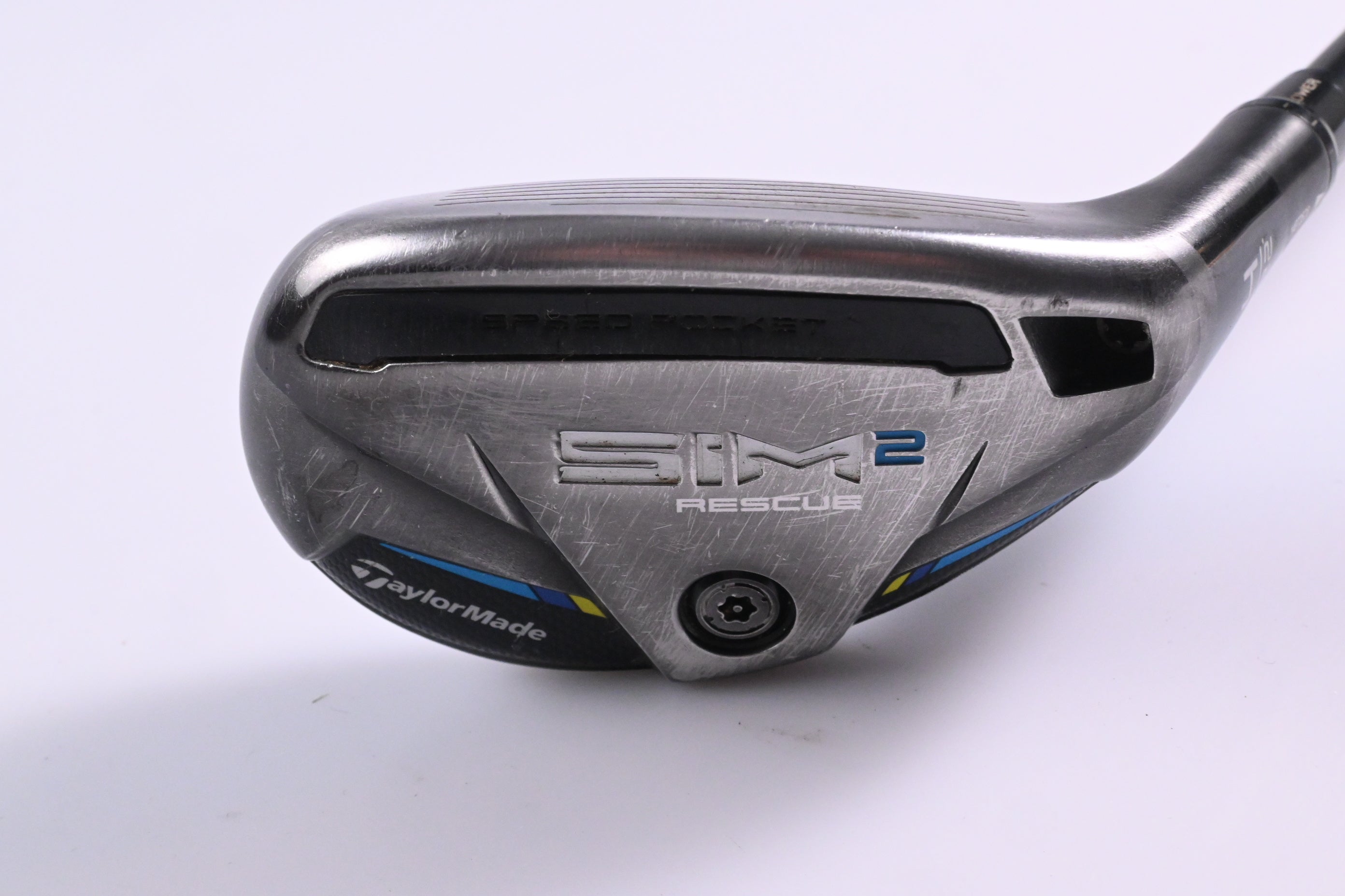 Taylormade SIM2 #4 Hybrid / 22 Degree / Regular Flex Tensei AV Blue 70 Shaft