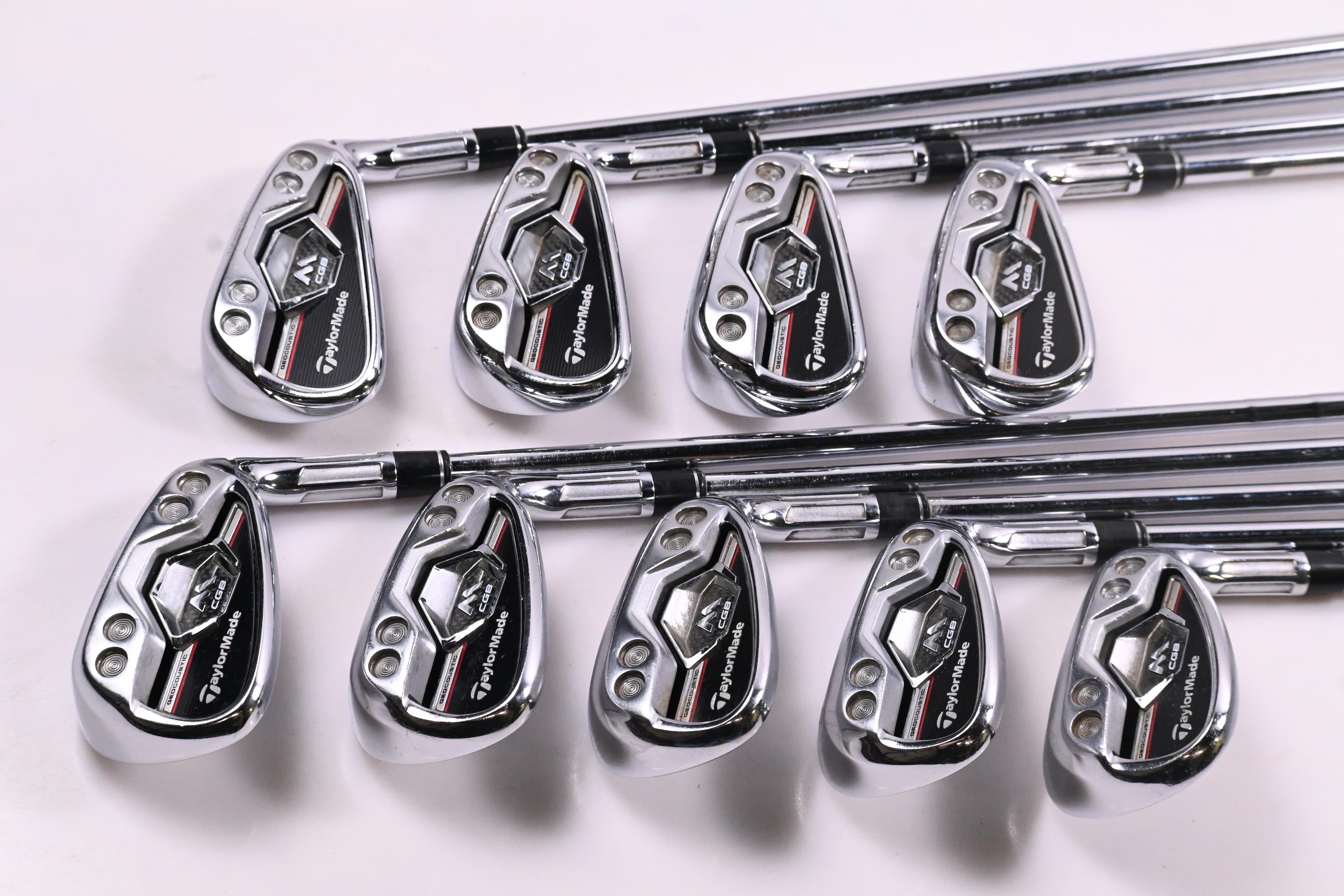 Taylormade M CGB Irons / 4-PW+GW+SW / Regular Flex N.S.Pro 840 Shafts