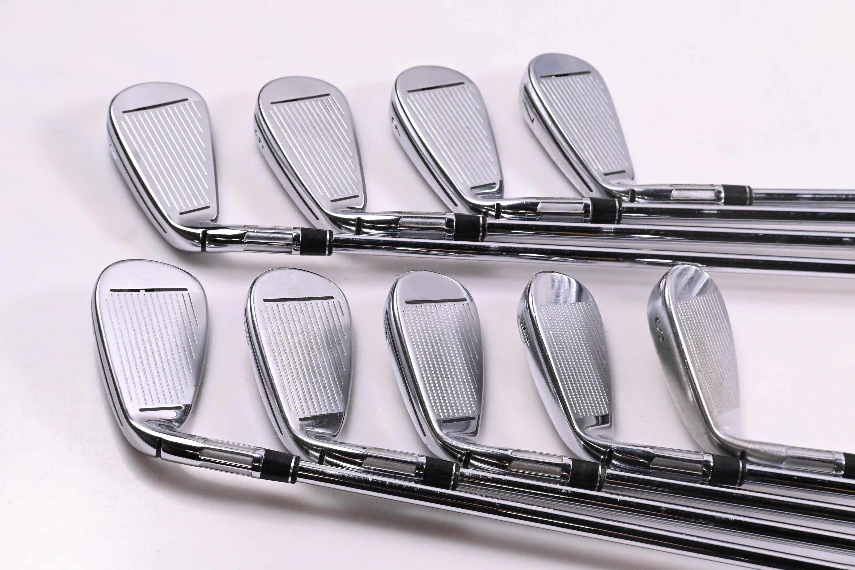 Taylormade M CGB Irons / 4-PW+GW+SW / Regular Flex N.S.Pro 840 Shafts