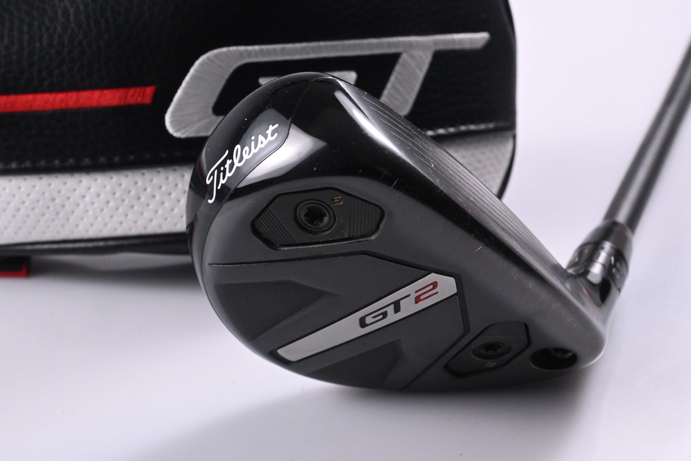 Titleist GT2 #4 Hybrid / 21 Degree / Stiff Flex HZRDUS GEN5 Black 80 Shaft
