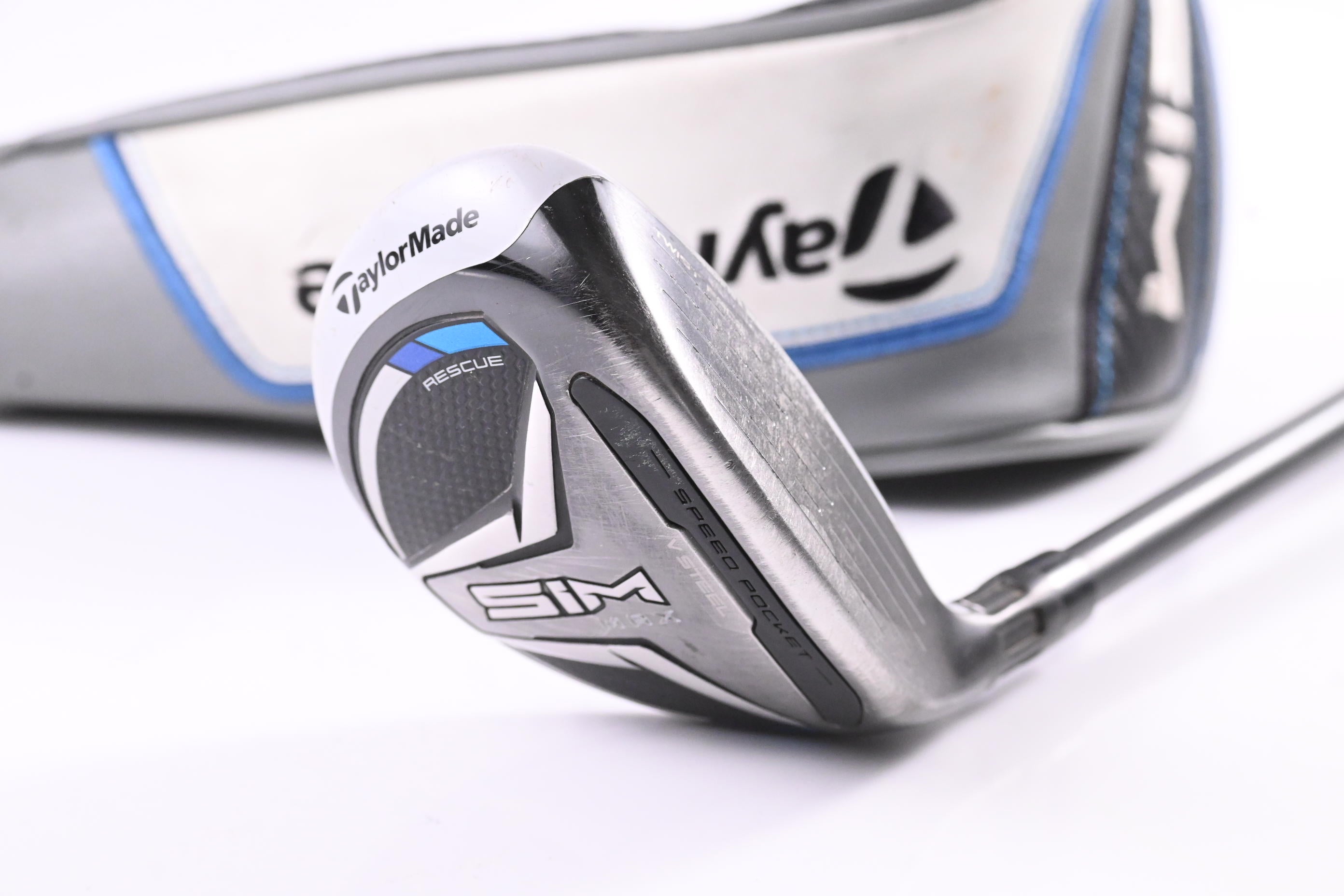 Taylormade SIM Max #3 Hybrid / 19 Degree / X-Flex HZRDUS Smoke Black 90 Shaft