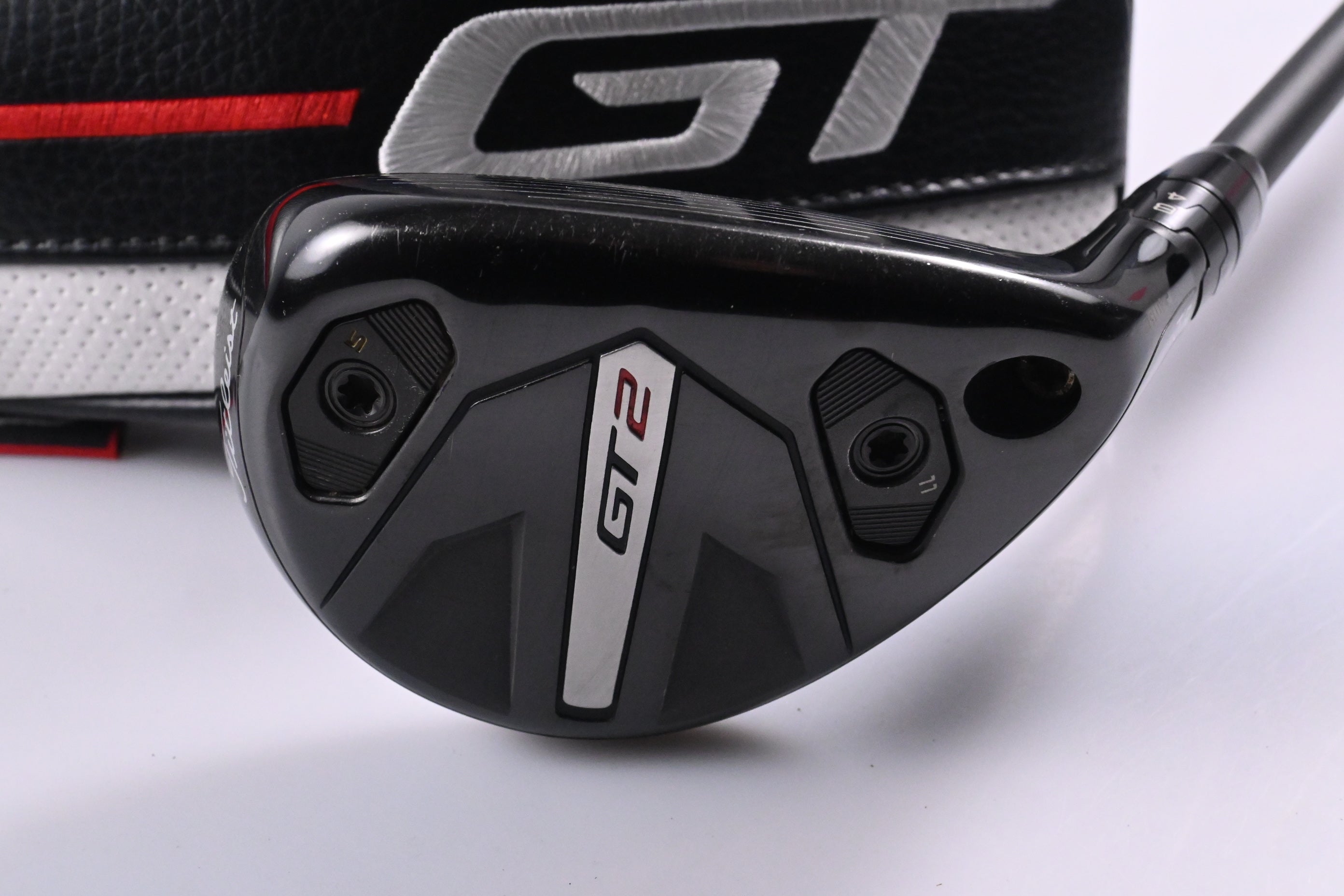 Titleist GT2 #4 Hybrid / 21 Degree / Stiff Flex HZRDUS GEN5 Black 80 Shaft